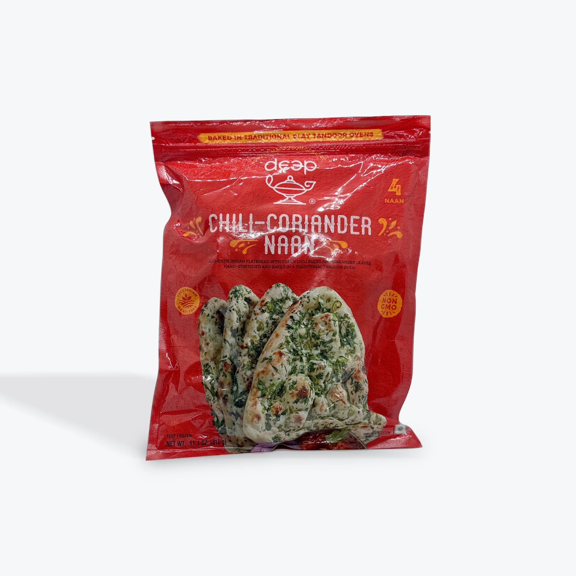 Deep Coriander Naan 316g