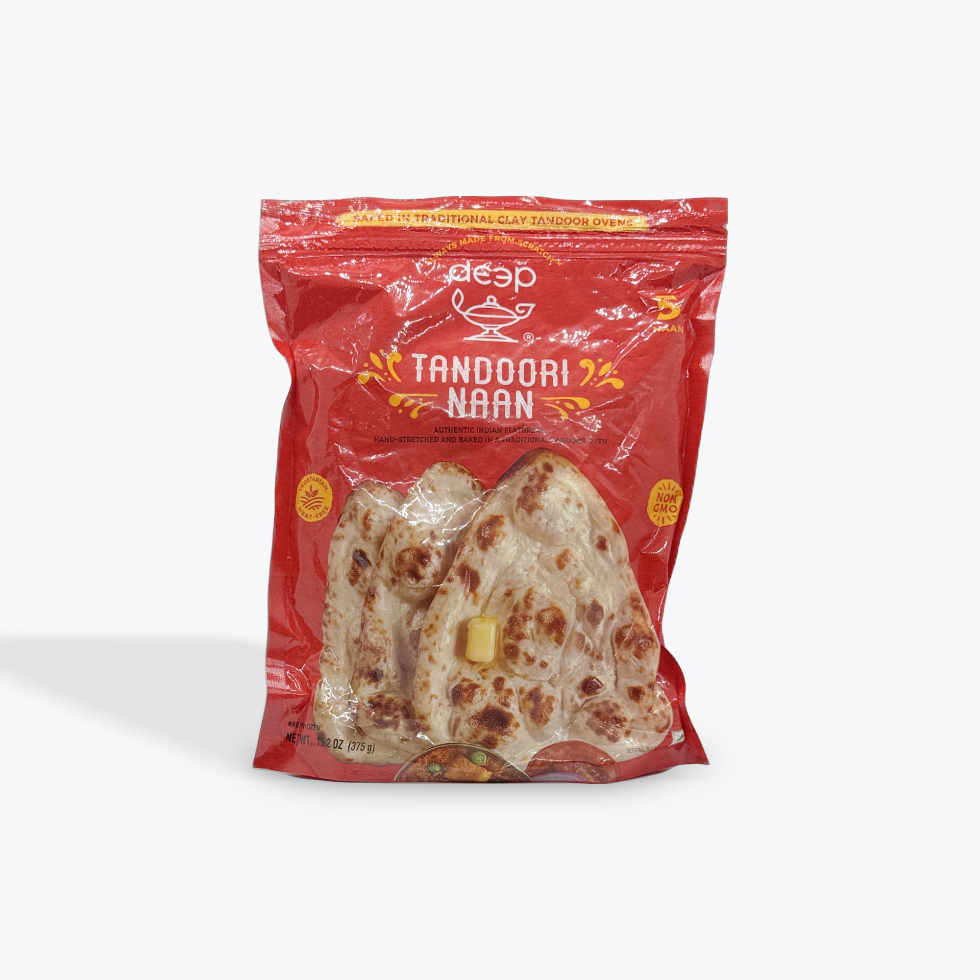 Deep Tandoori Naan 375g