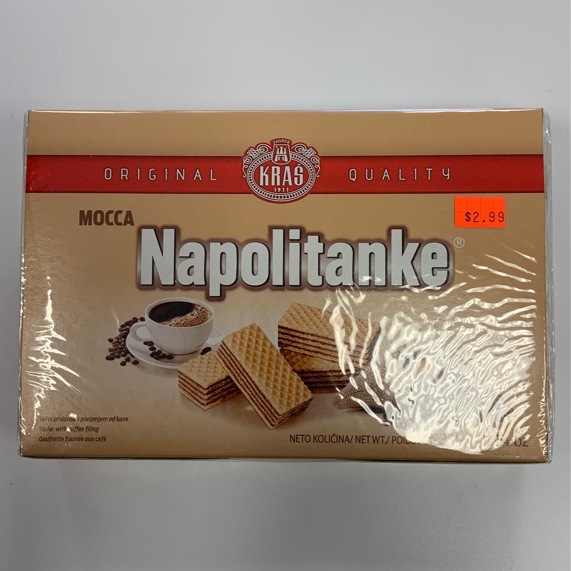 Kras Mocca Napolitanke Wafer