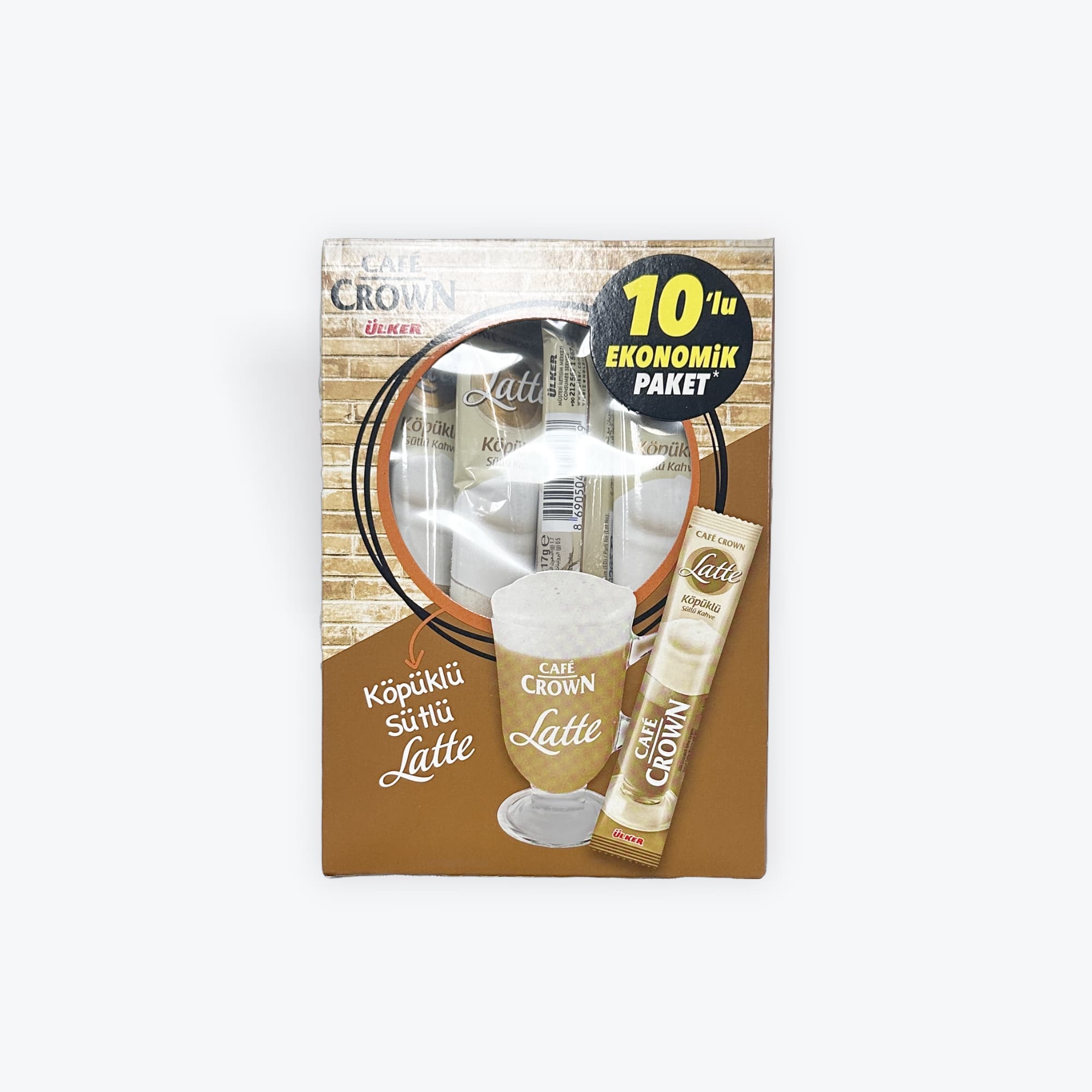 Ulker Latte 10 Count Coffee