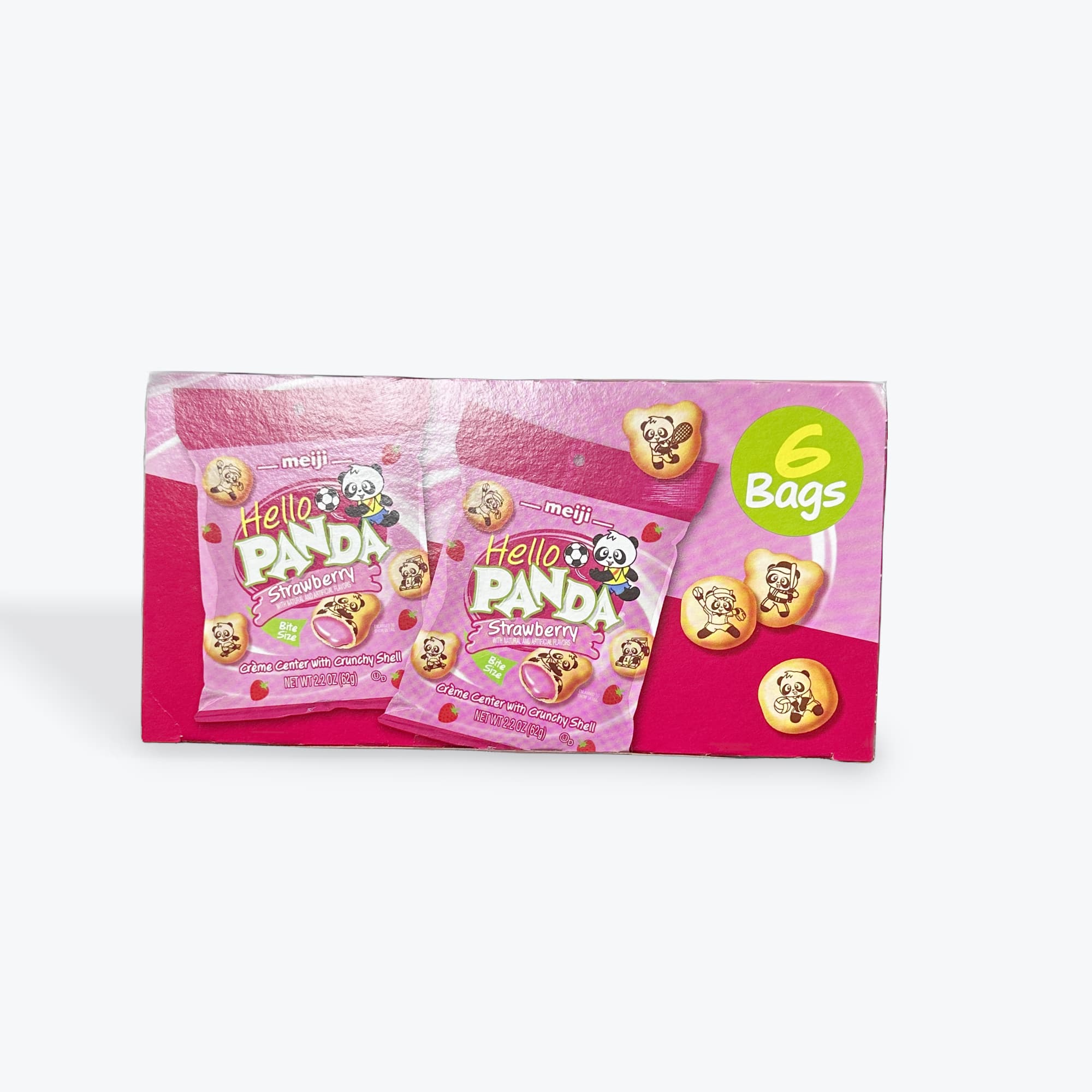 Hello Panda Strawberry 6pk