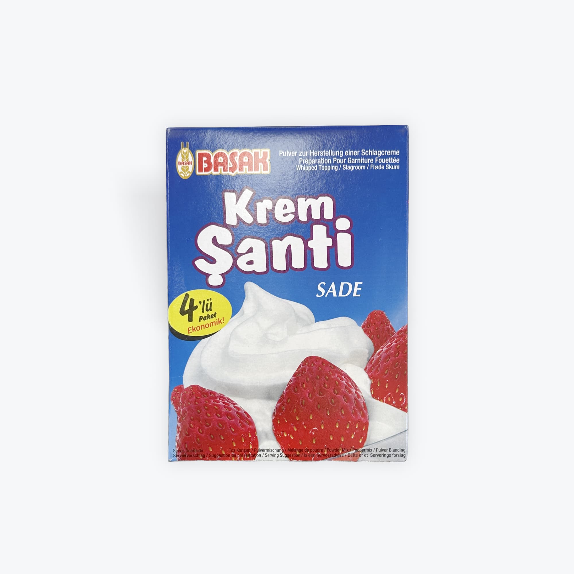 Basak Krem Santi Whipping Cream 4x75g