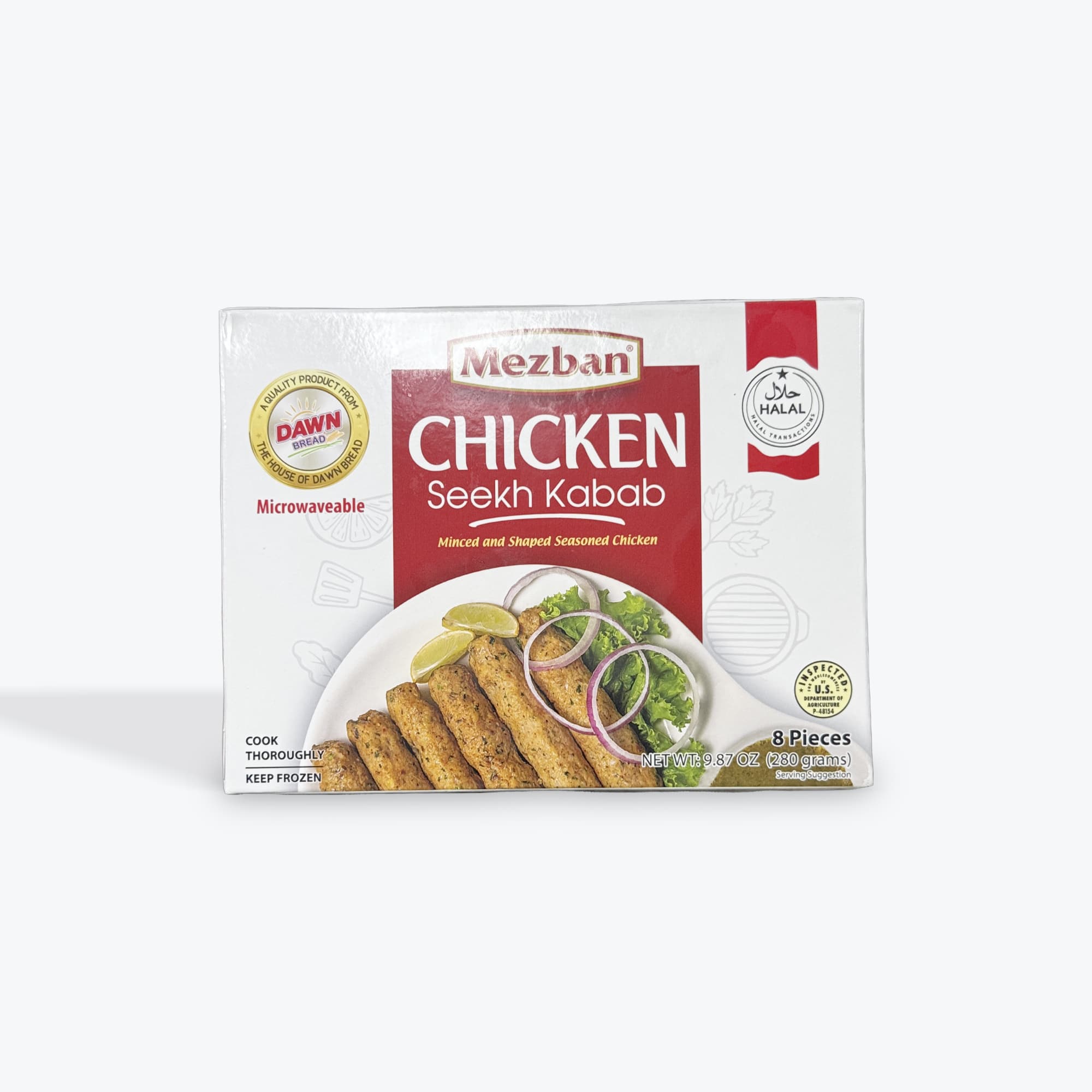 Mezban Chicken Seekh Kebab 280g