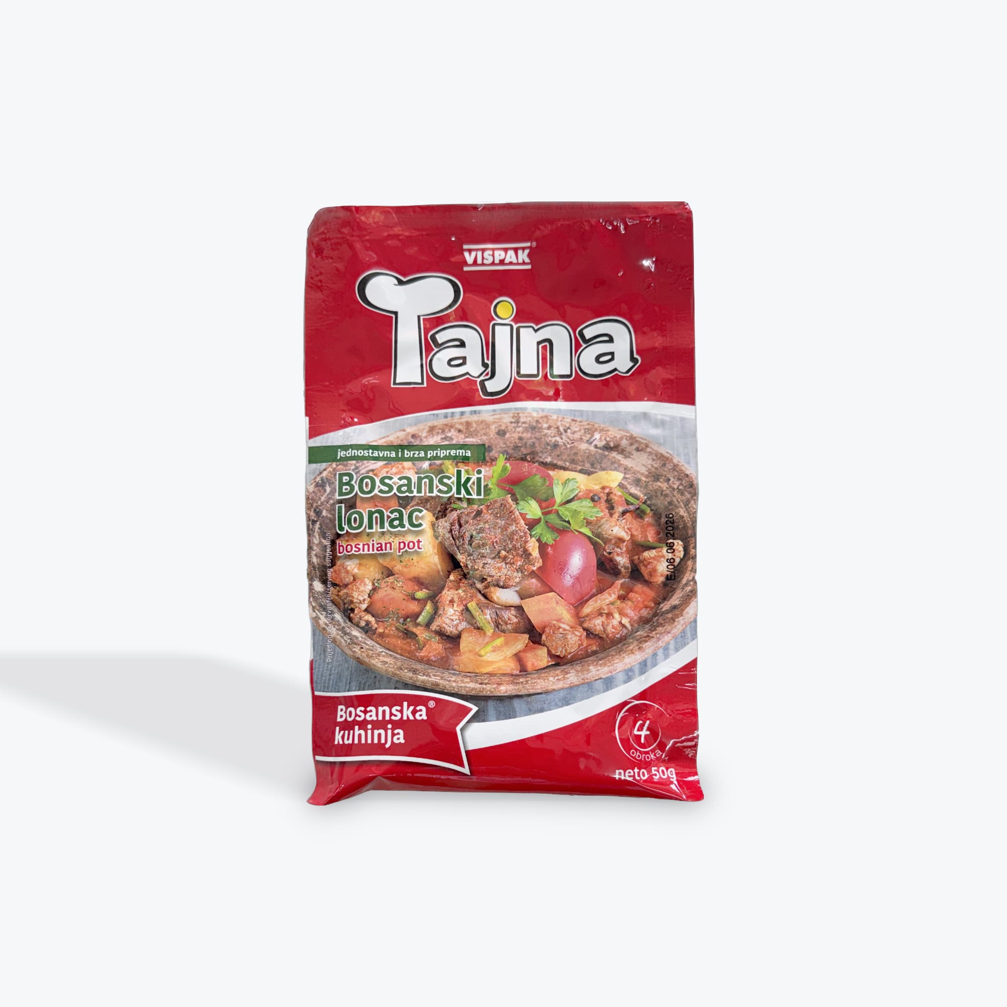 Vispak Tajna Bosnian Pot Seasoning 50g
