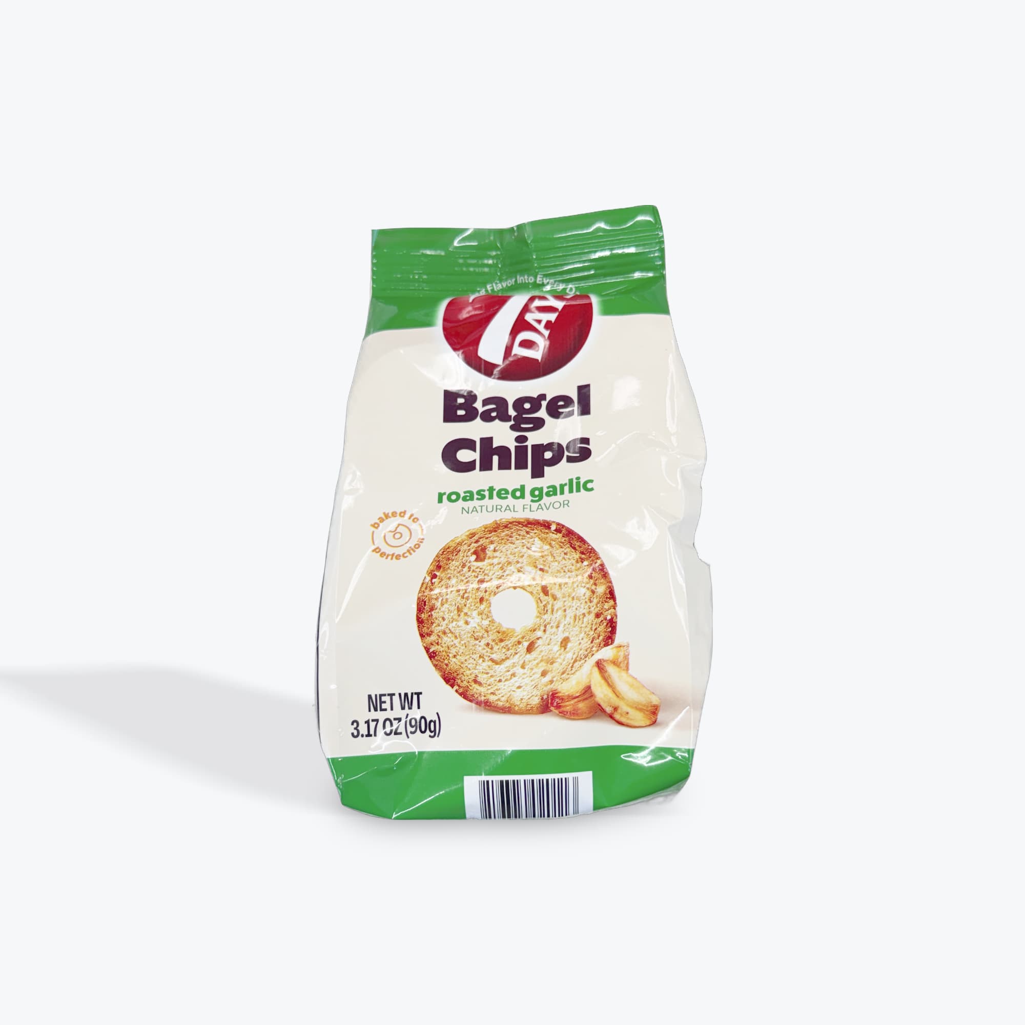 7 Days Bagel Chips Garlic 90g