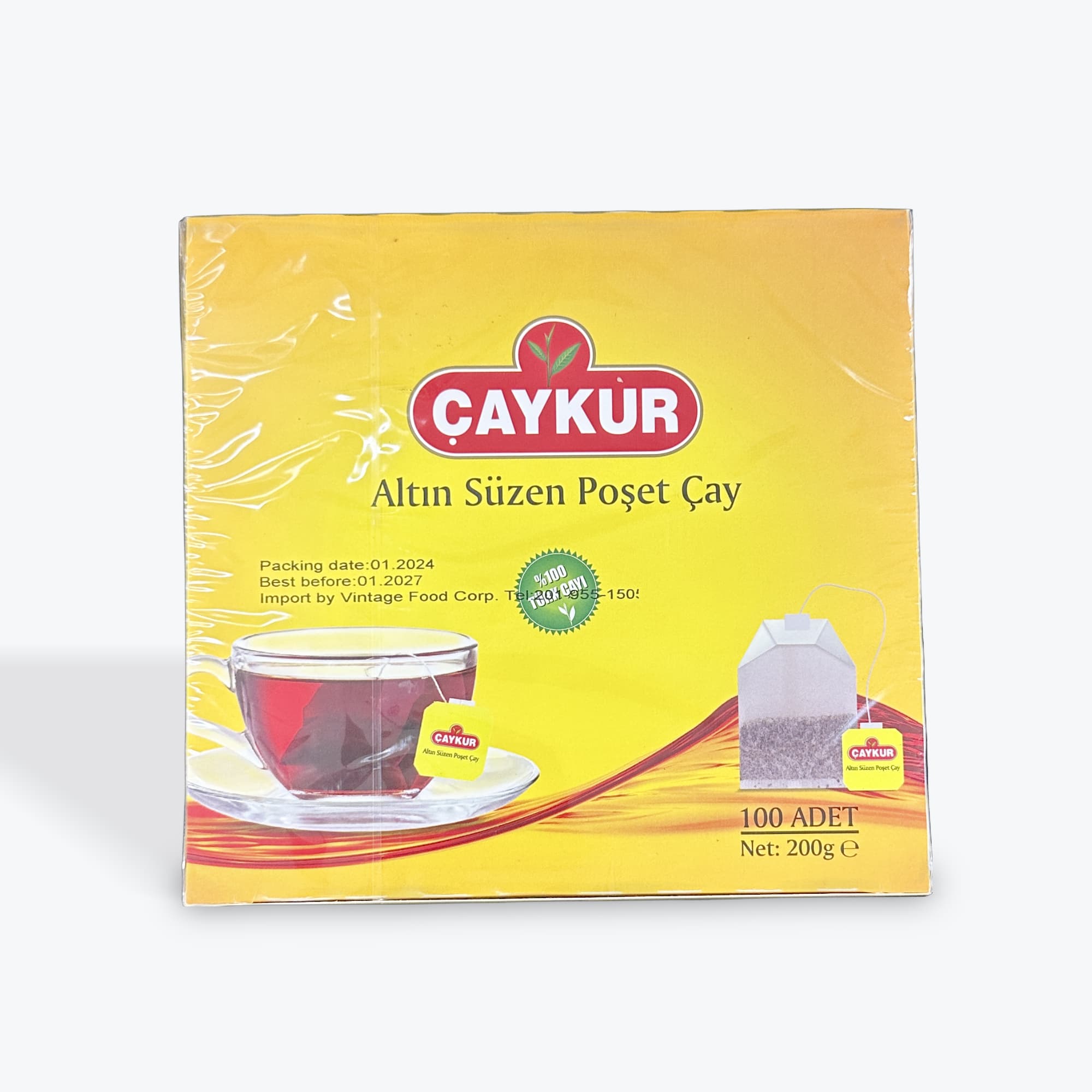 Caykur Black Tea Bags 100Ct