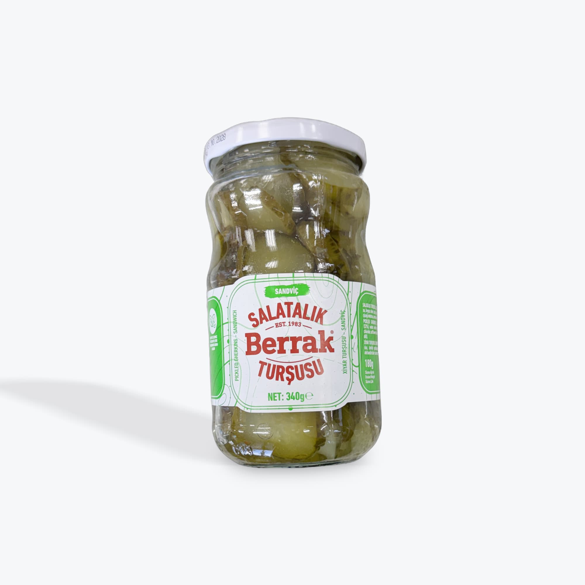 Berrak Pickled Gherkins 340g