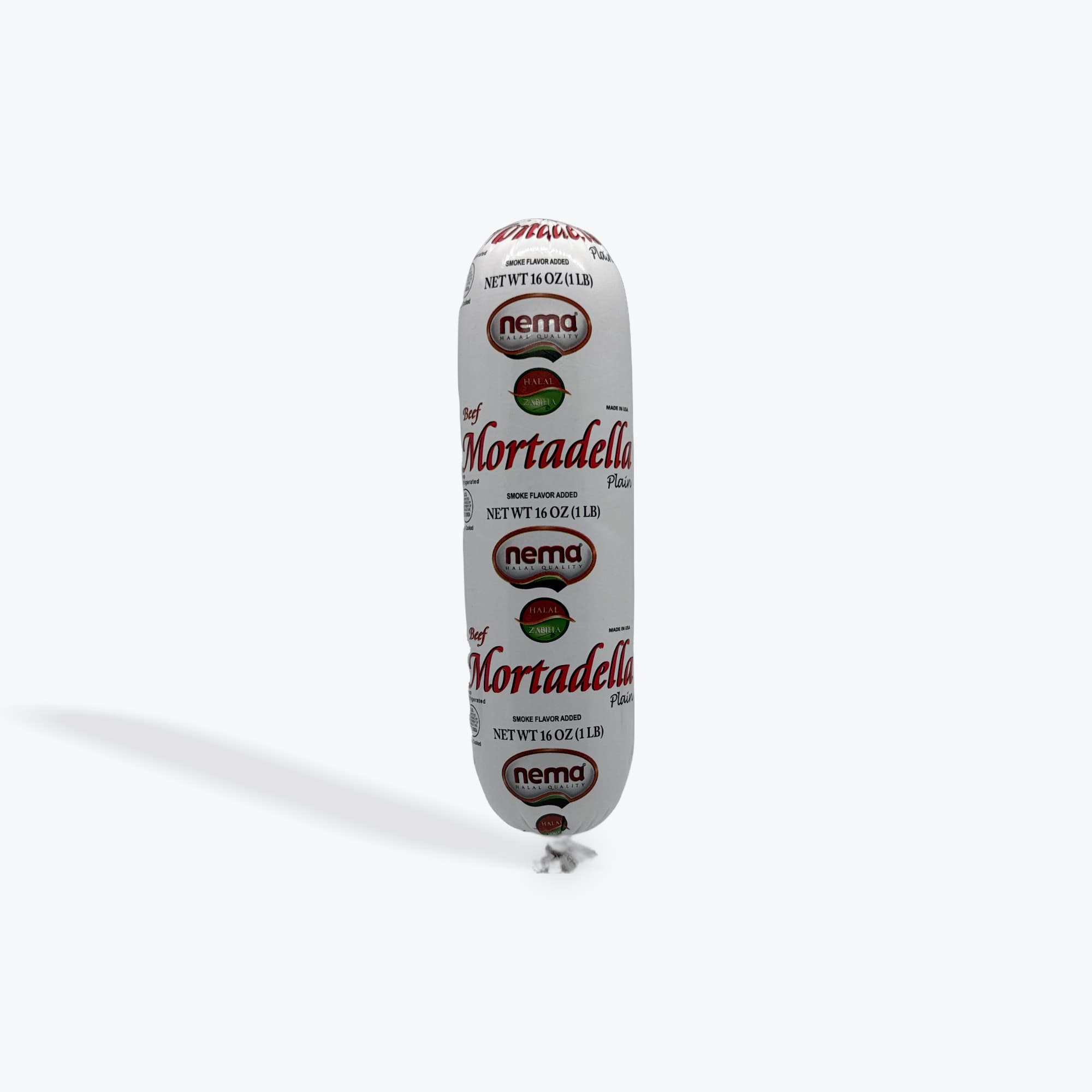 Beef Mortadella Plain 1Lb