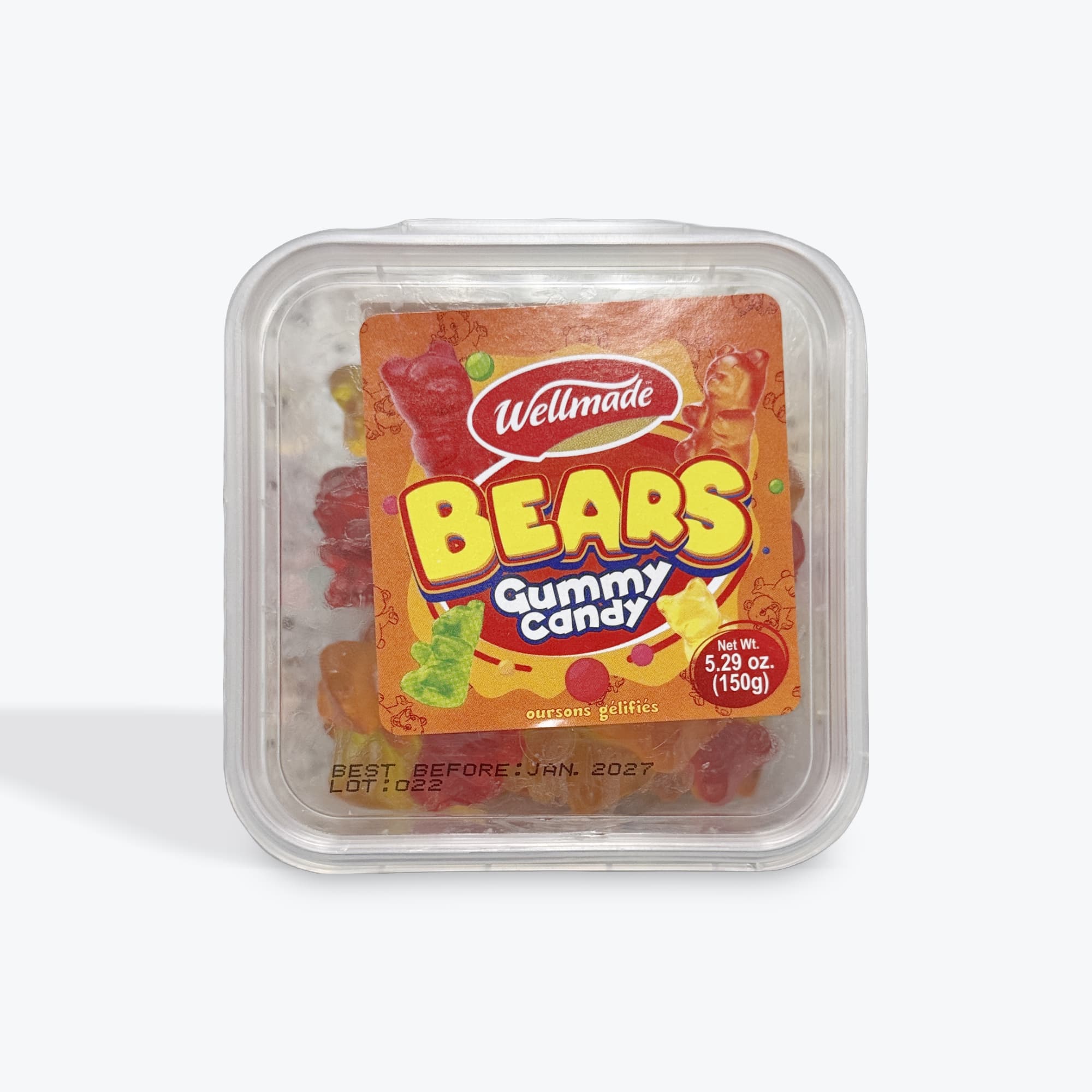 Wellmade Gummy Bears 150g