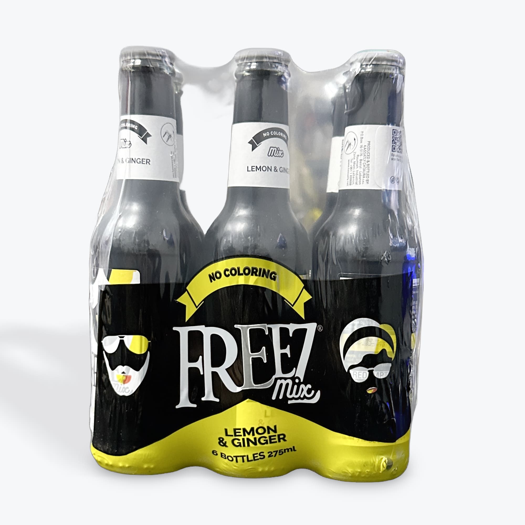 Freez Lemon & Ginger 6 Pack