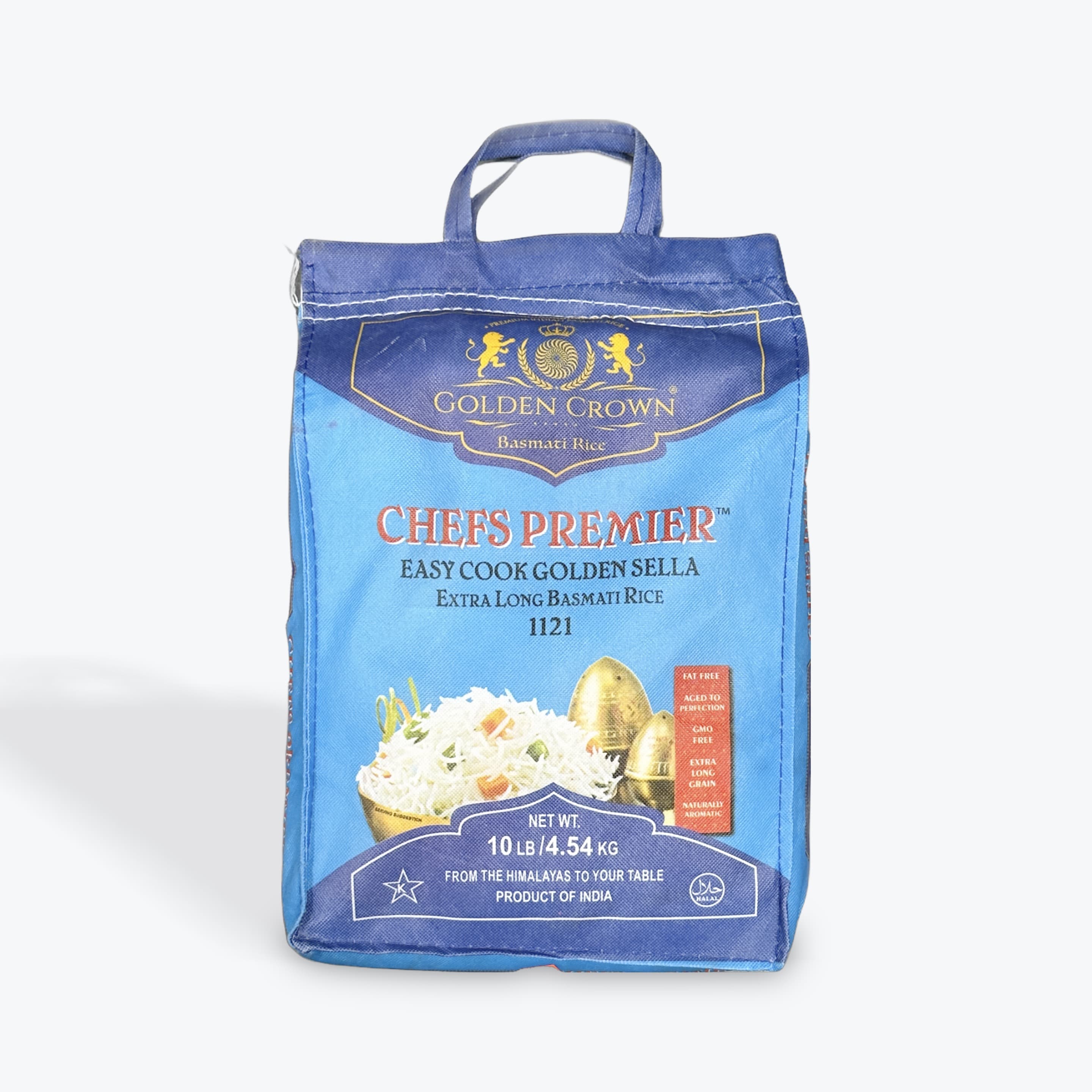 Golden Crown Sella Basmati Rice 10Lb