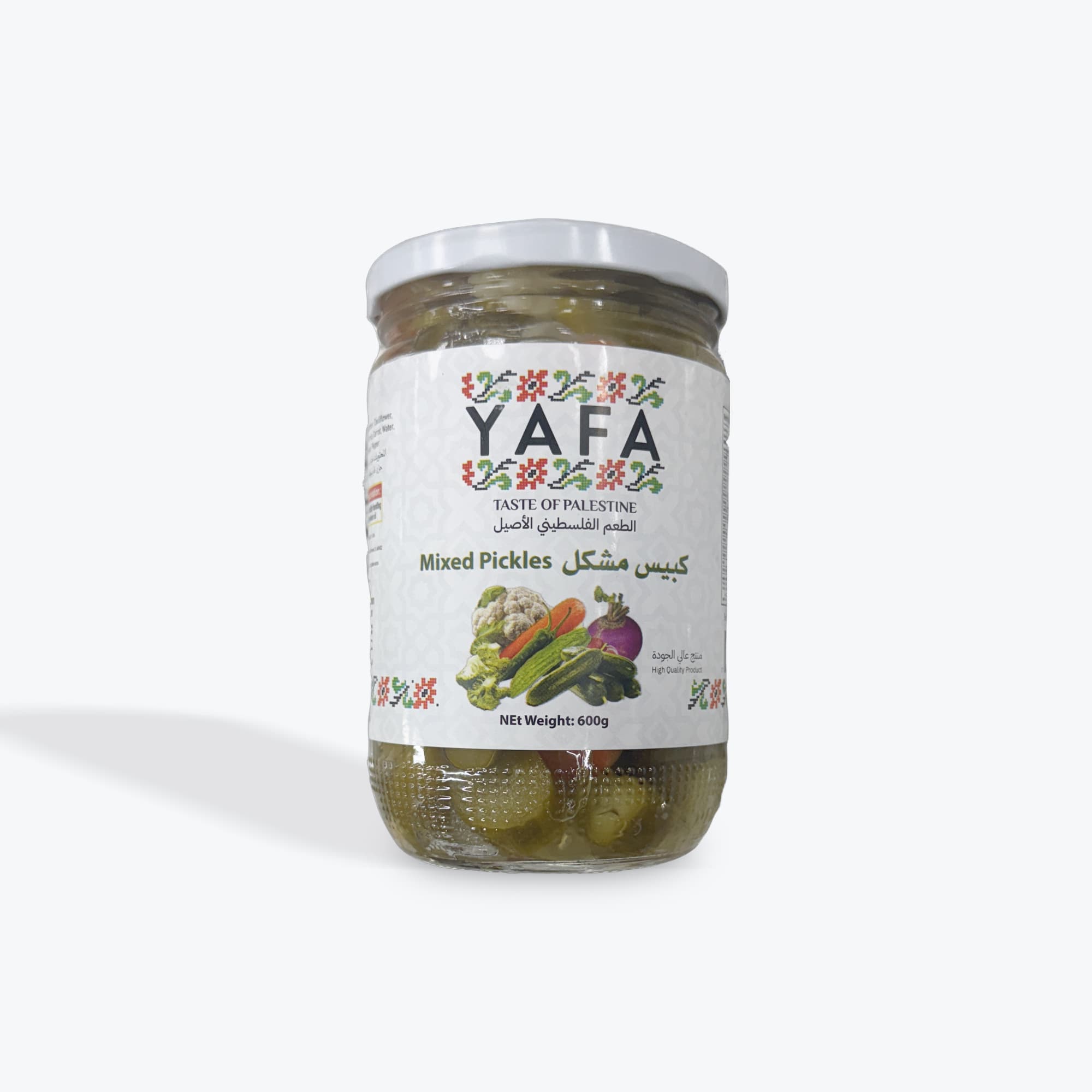 Yafa Mixed Pickles 600g