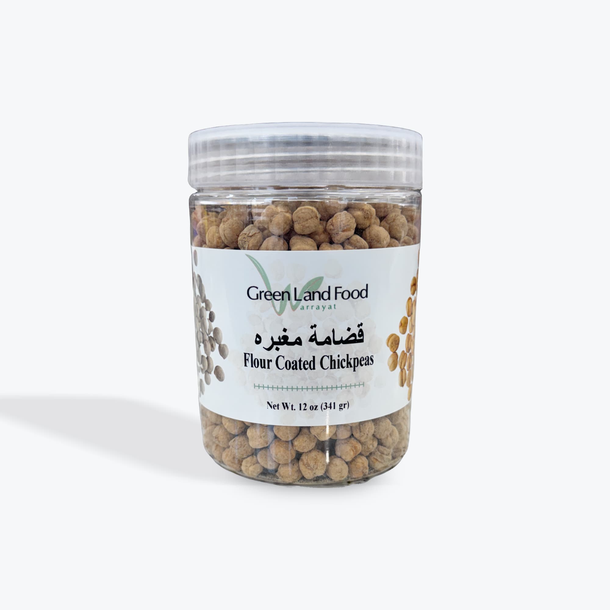 Green Land Roasted Flour Coated Yellow Chickpeas 12oz