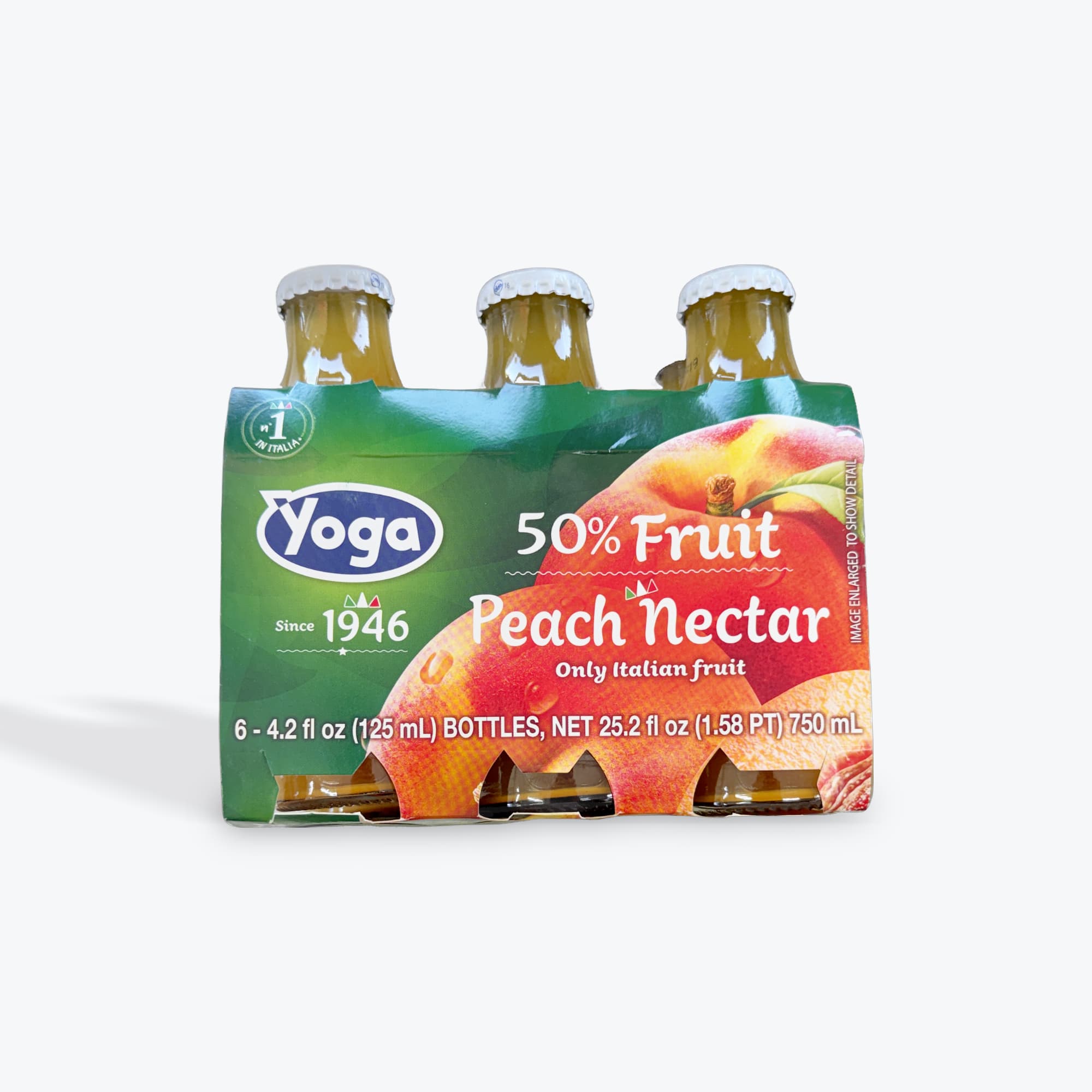 Yoga Peach Juice 6x125ml