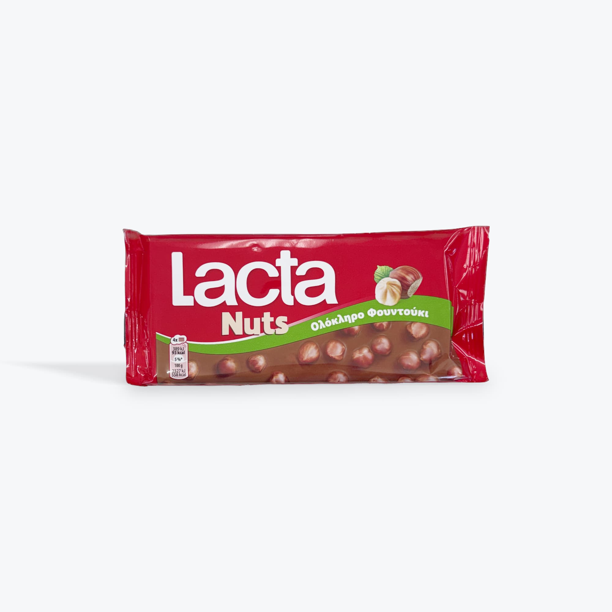 Lacta Milk Chocolate Hazelnuts 100g
