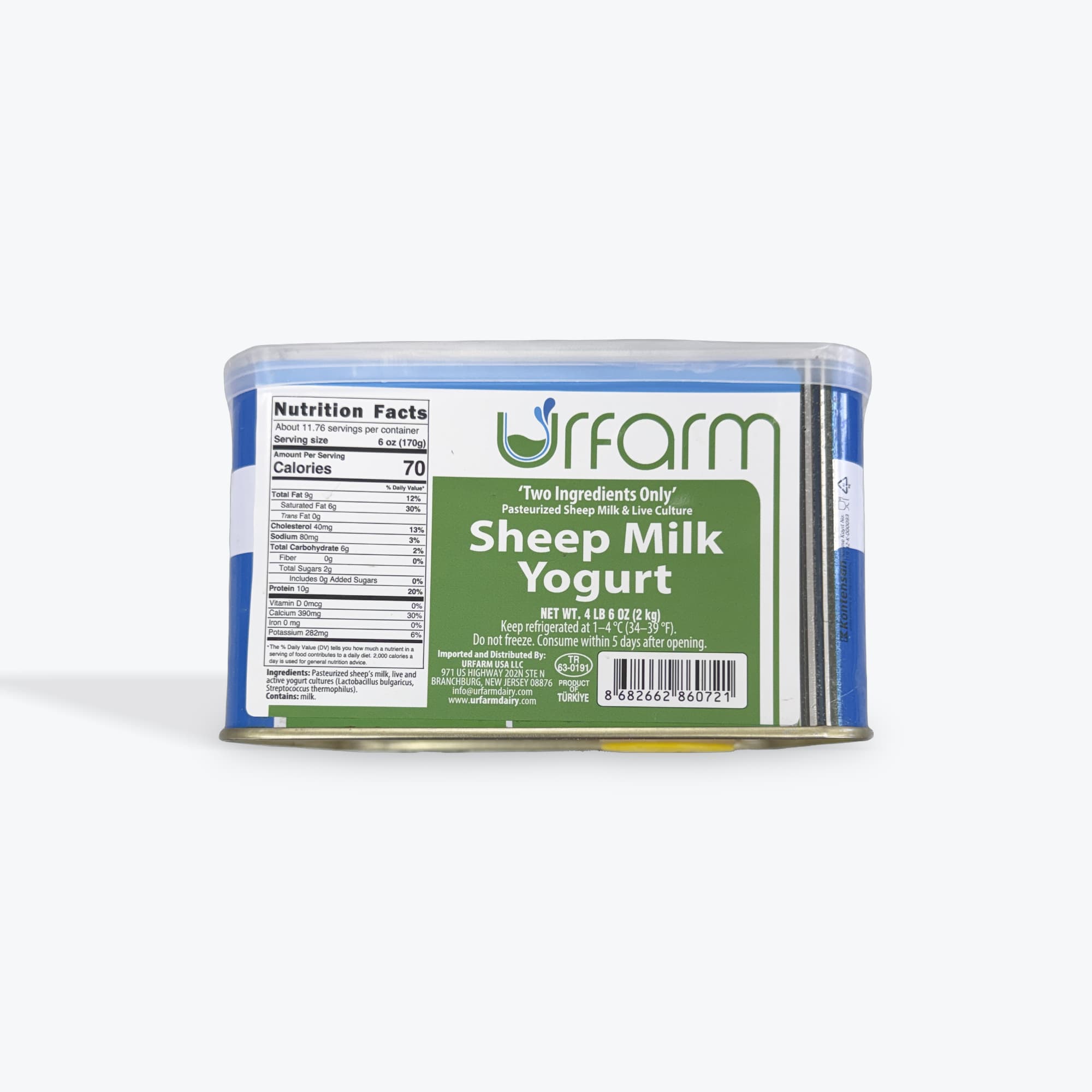 Urfarm Sheep Yogurt 2kg