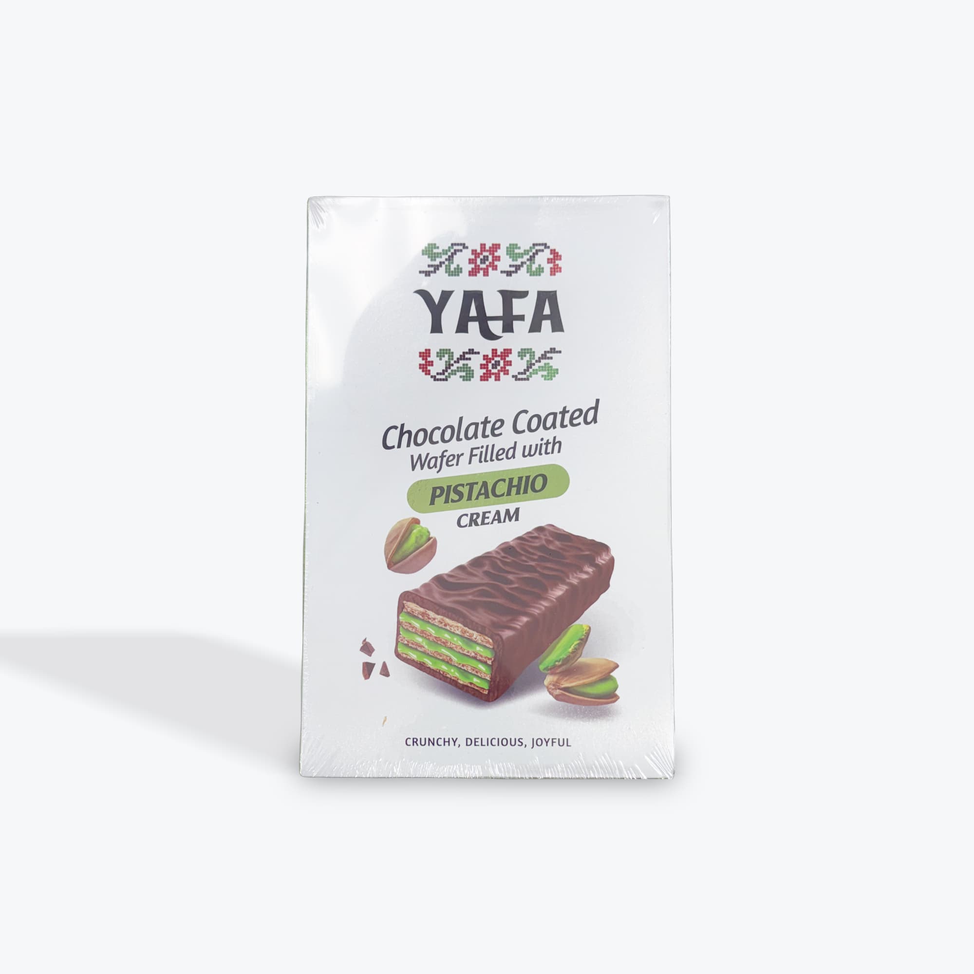 Yafa Pistachio Chocolate Wafers 12x30g