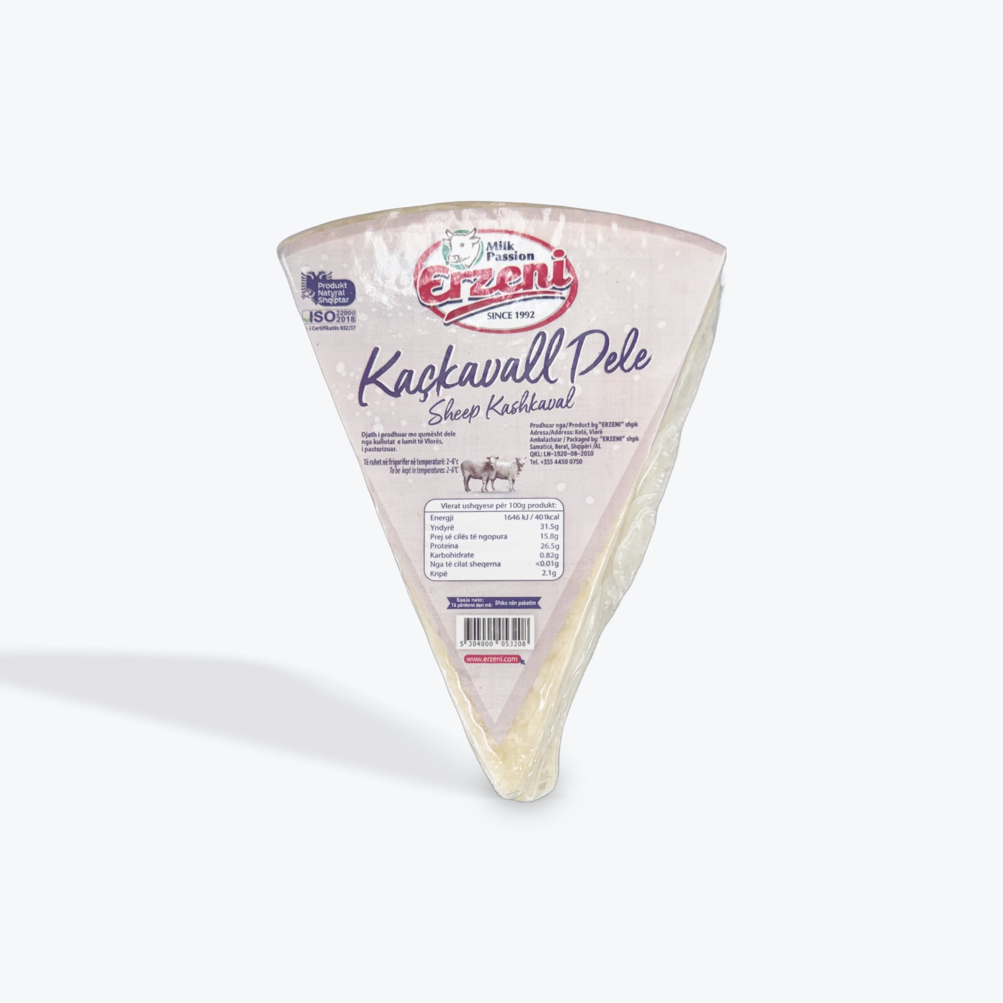Erzeni Sheep Kashkaval Cheese