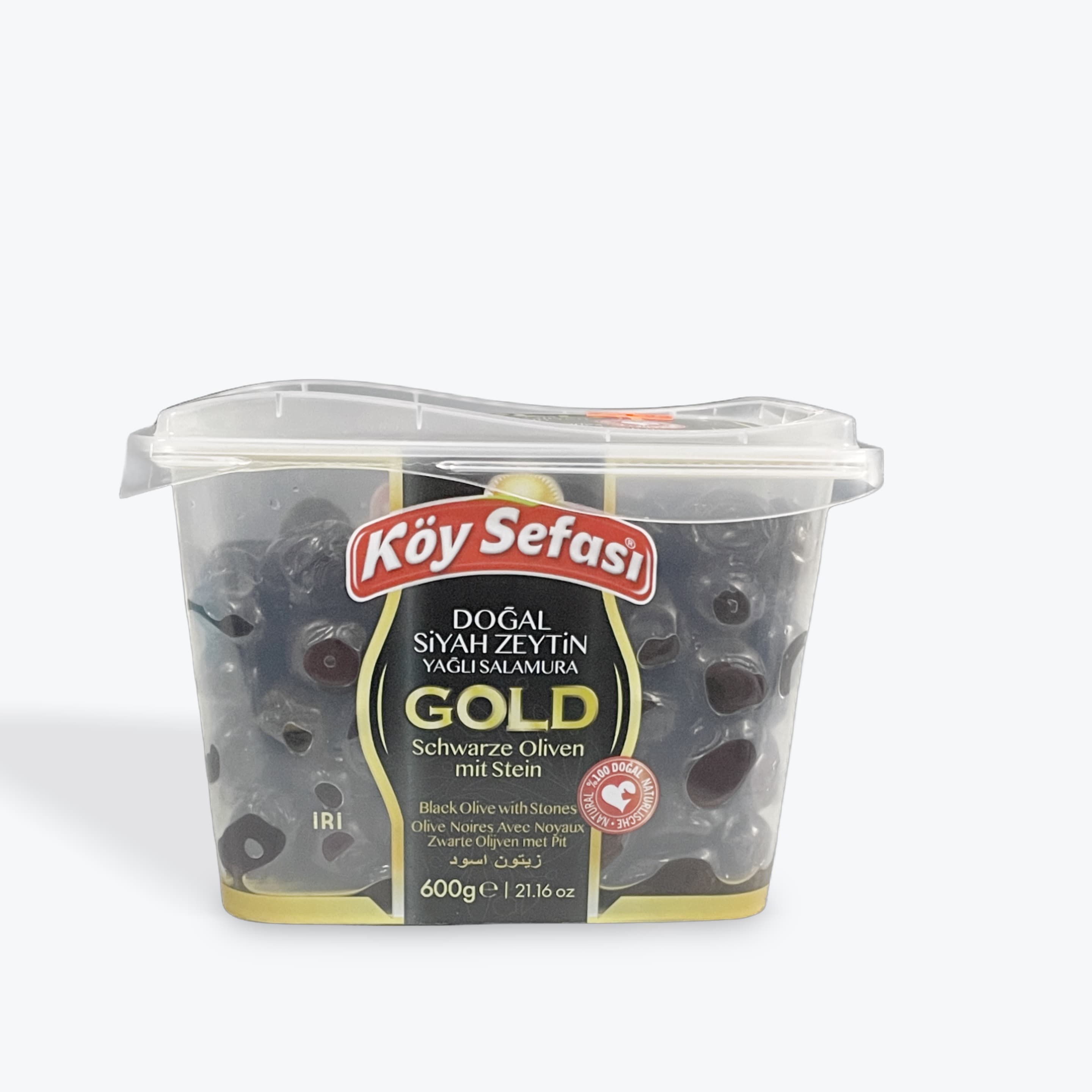 Koy Sefasi Gold Black Olives 600g