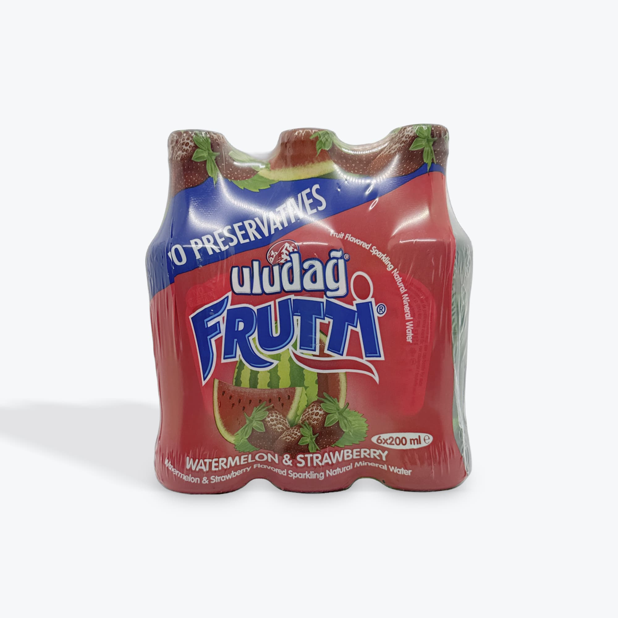 Uludag Frutti Strawberry Watermelon 6x7oz