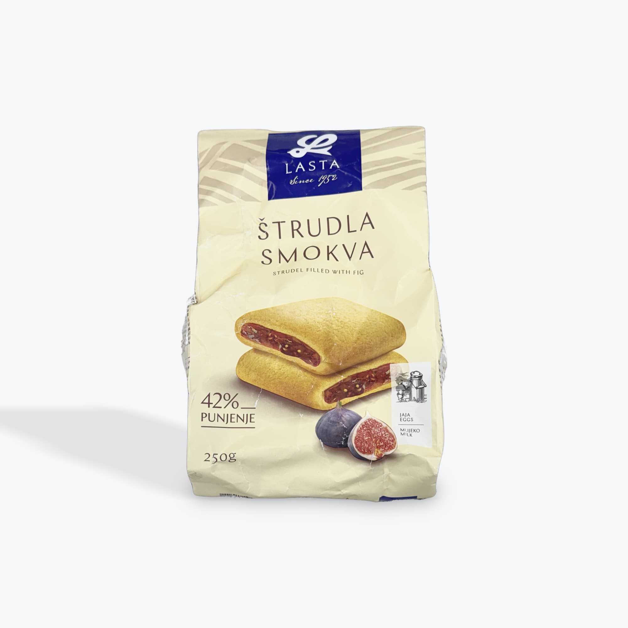 Lasta Fig Strudels 250g