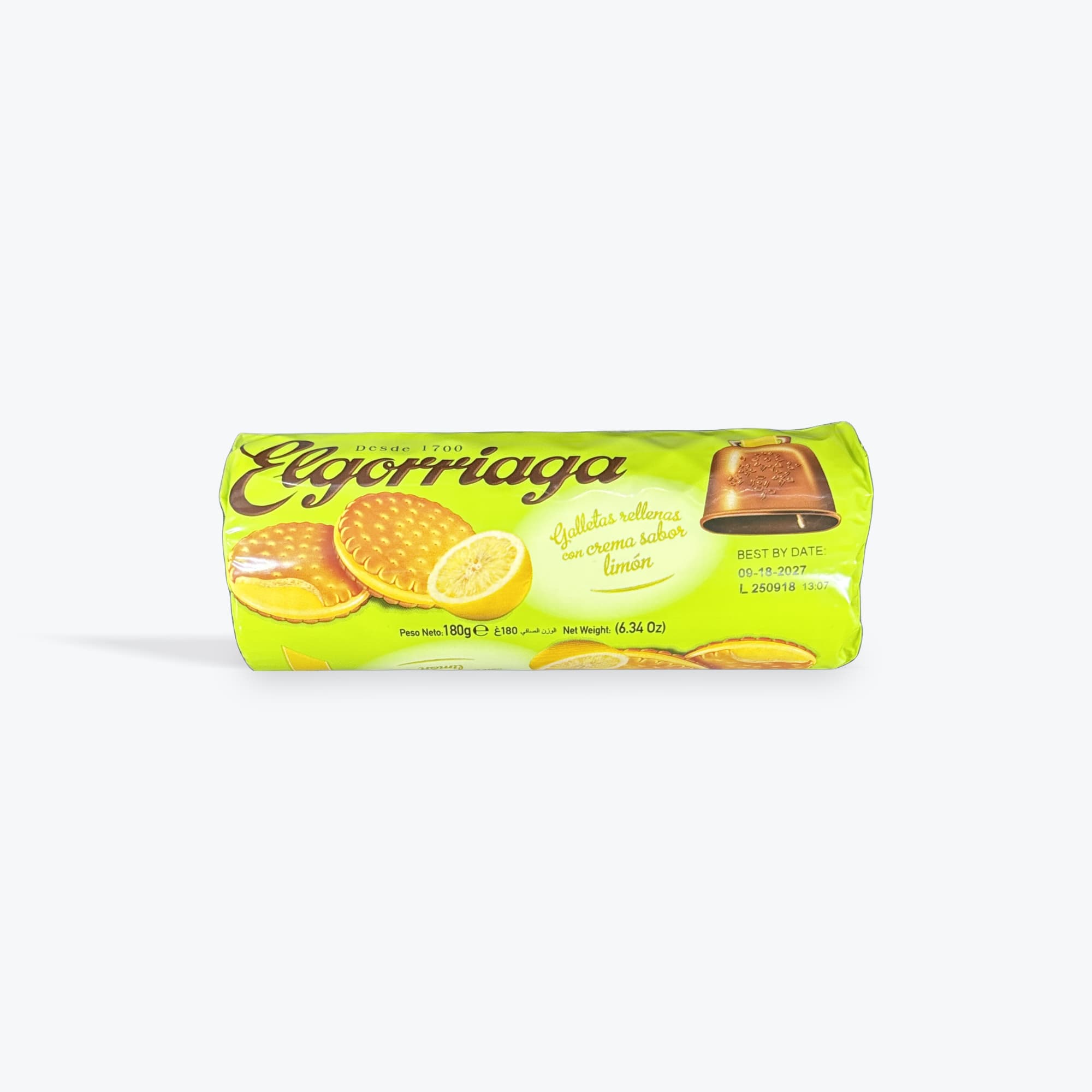 Elgorriaga Lemon Biscuits 180g