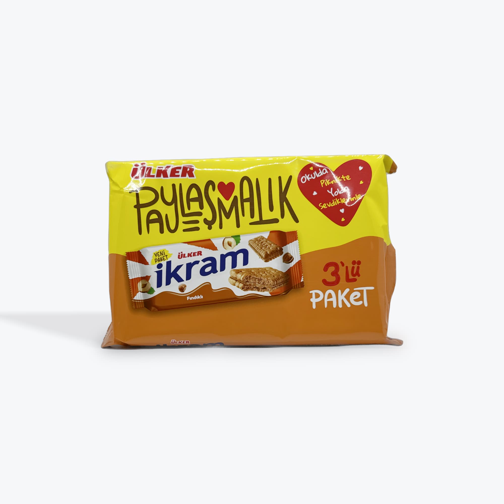 Ulker Ikram Hazelnut Cream Biscuits 252g