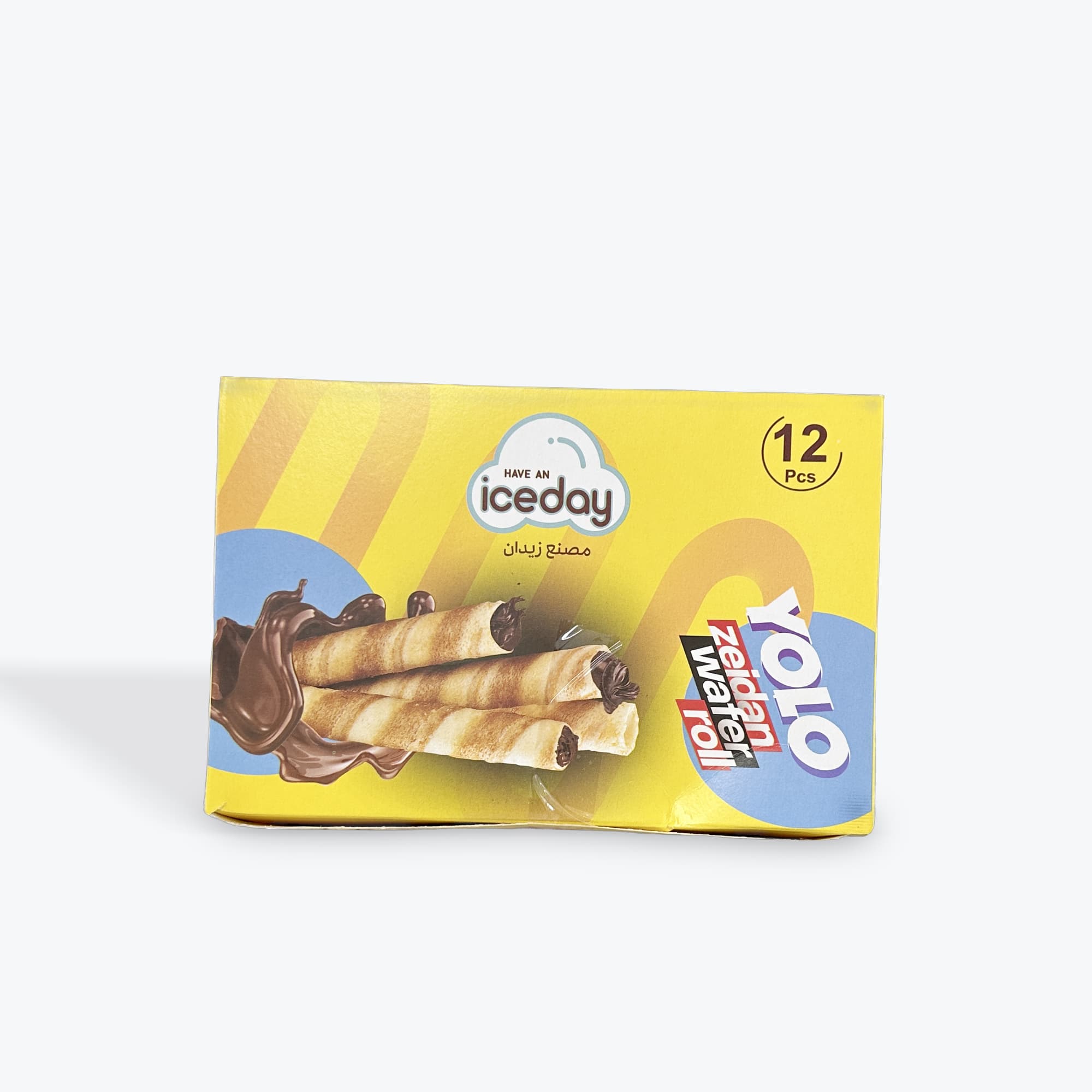 Yolo Wafer Roll Cocoa 12pc