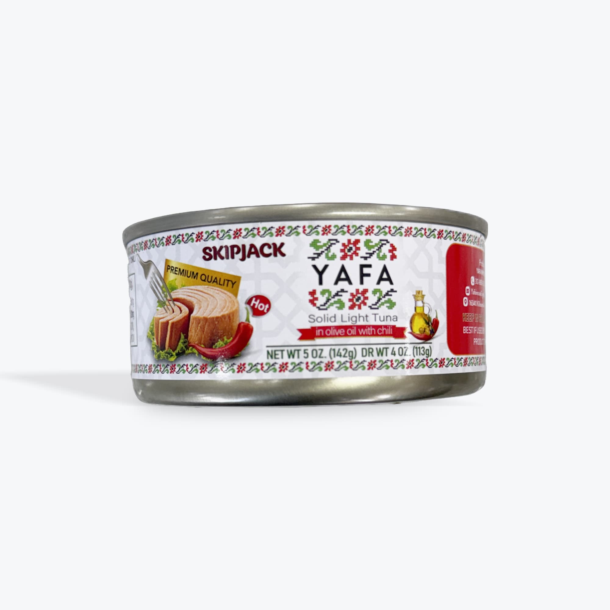 Yafa Spicy Tuna In Olive Oil 142g
