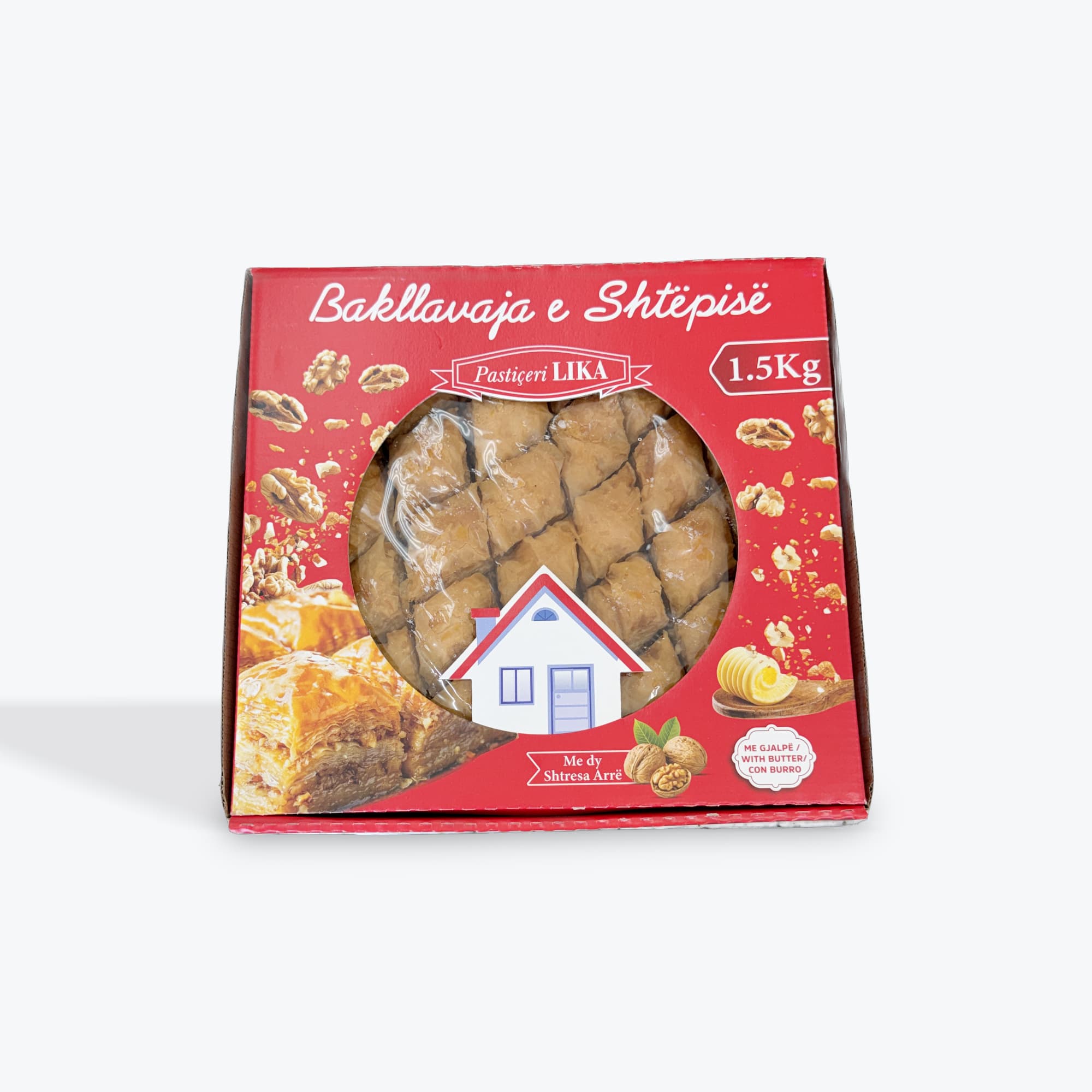 Pasticeri Lika Walnut Baklava 1.5kg