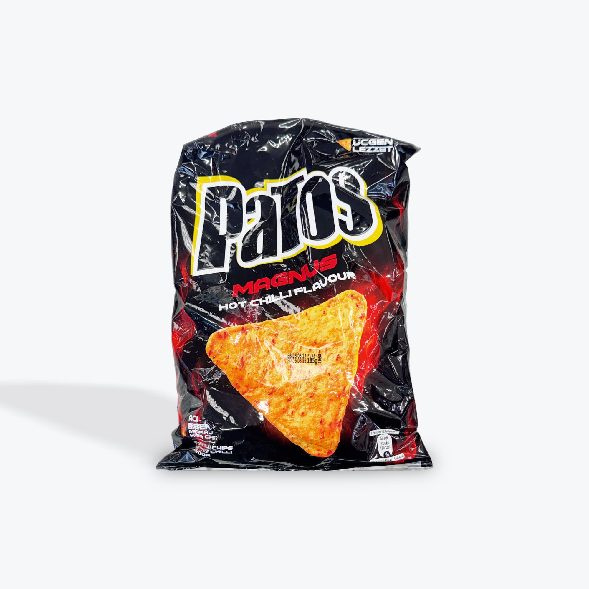 Patos Magnus Hot Chili Chips 185g
