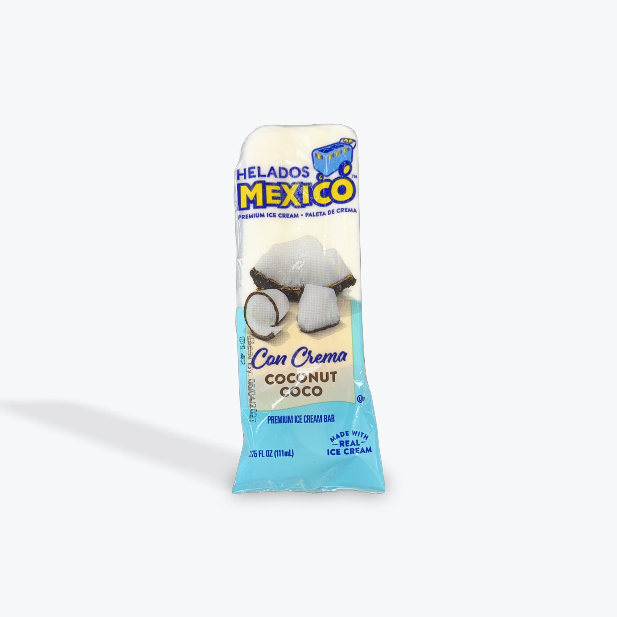 Helados Coconut Ice Cream 3.75oz