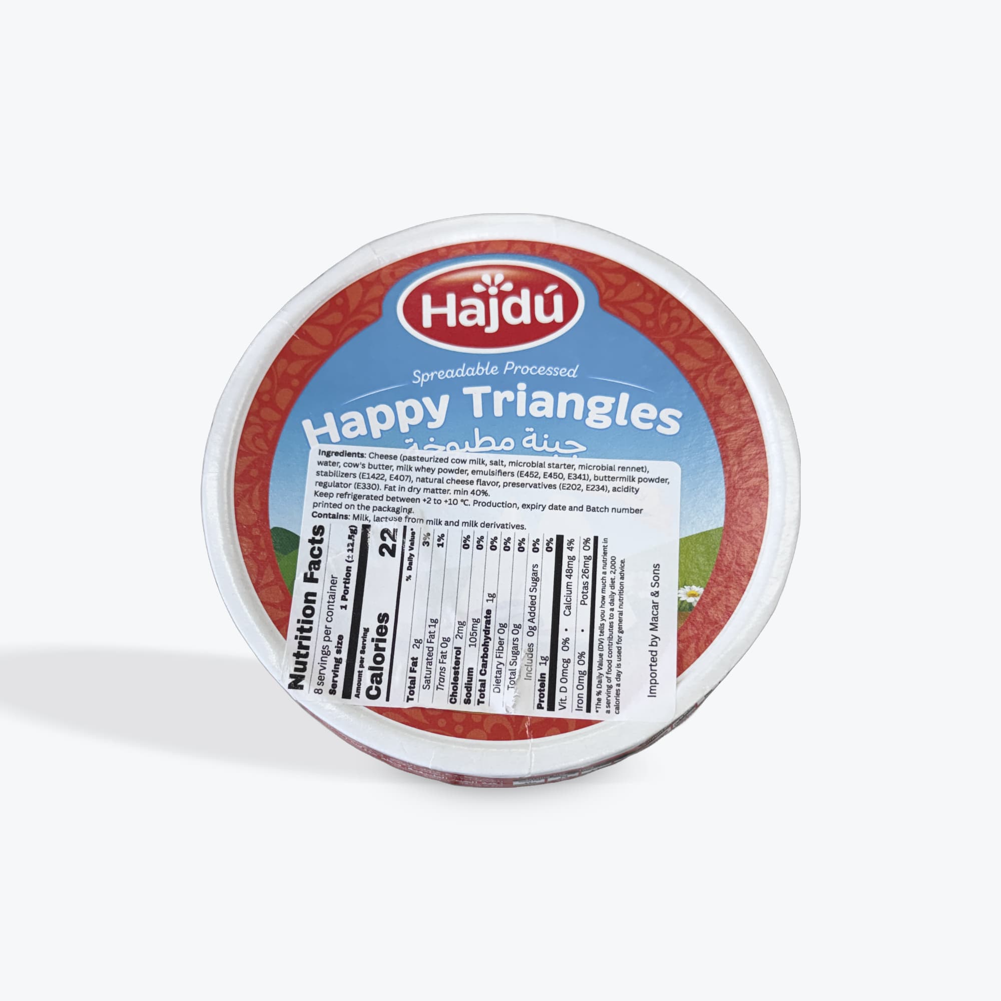 Hajdu Triangle Cream Cheese 100g