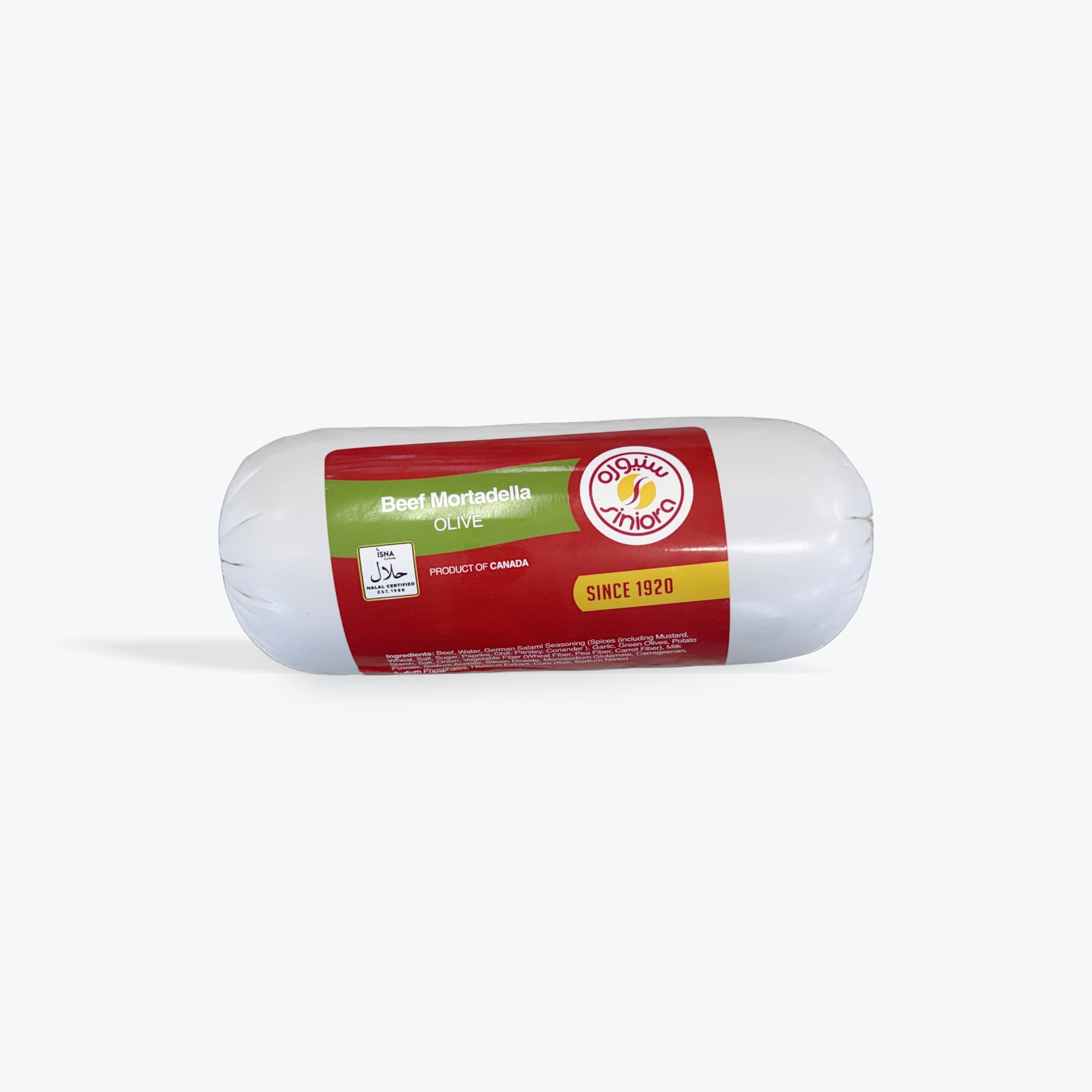 Siniora Beef Mortadella W Olives 1lb