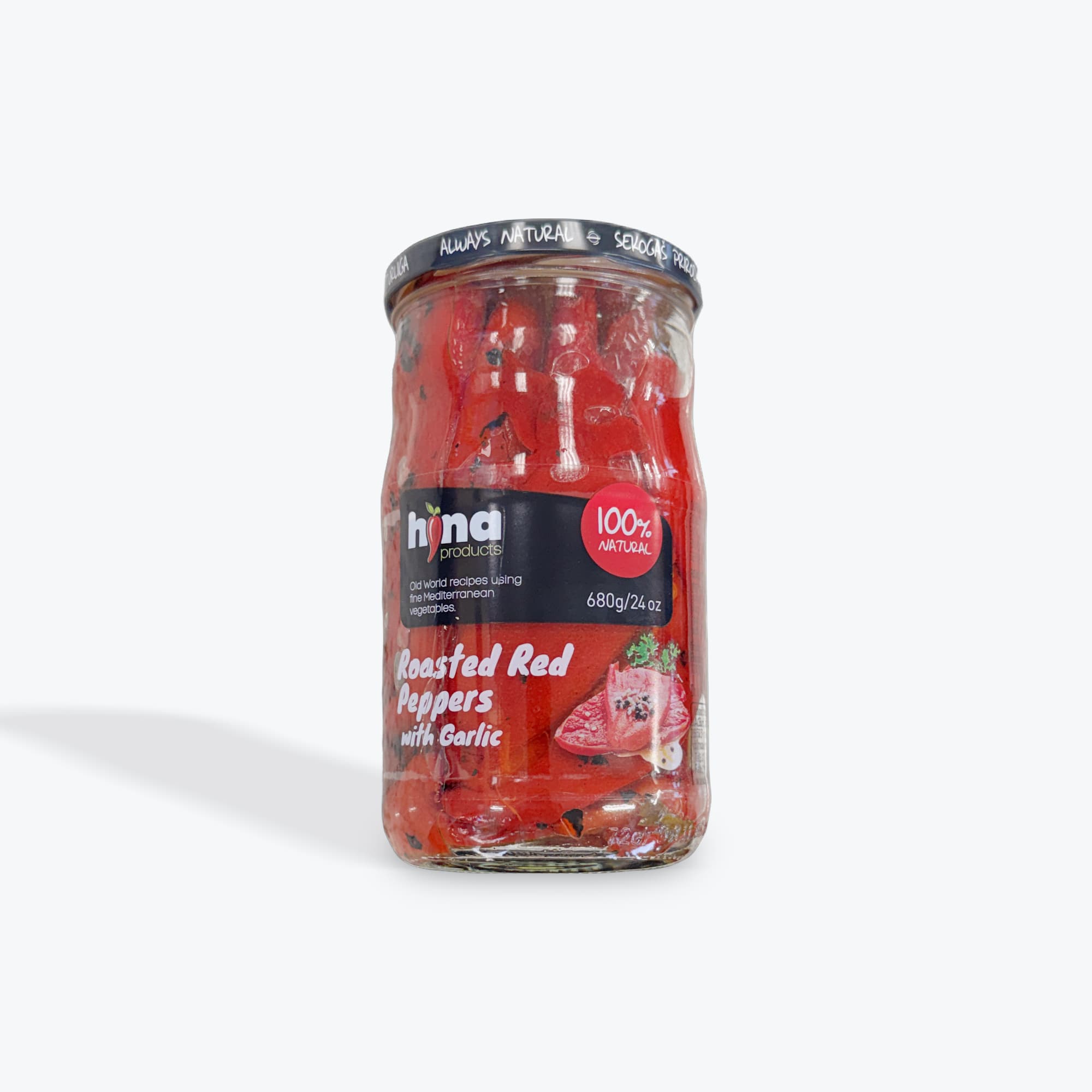 Hina Roasted Red Peppers 720g