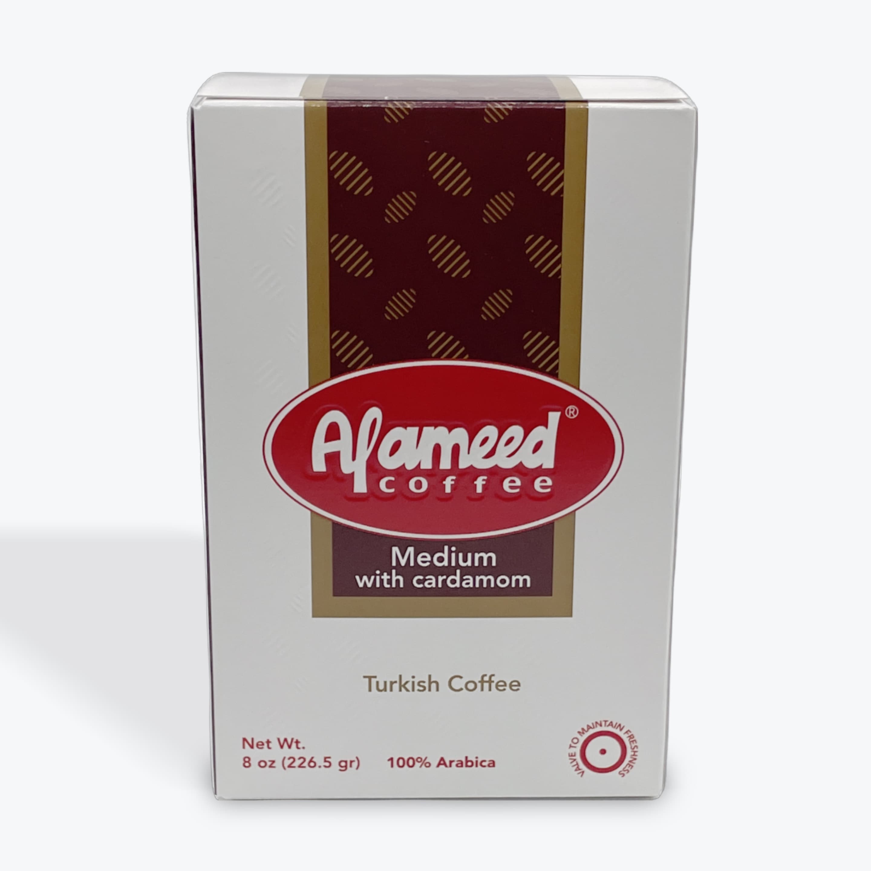 Alameed Coffee Medium w/ Cardamom 8oz