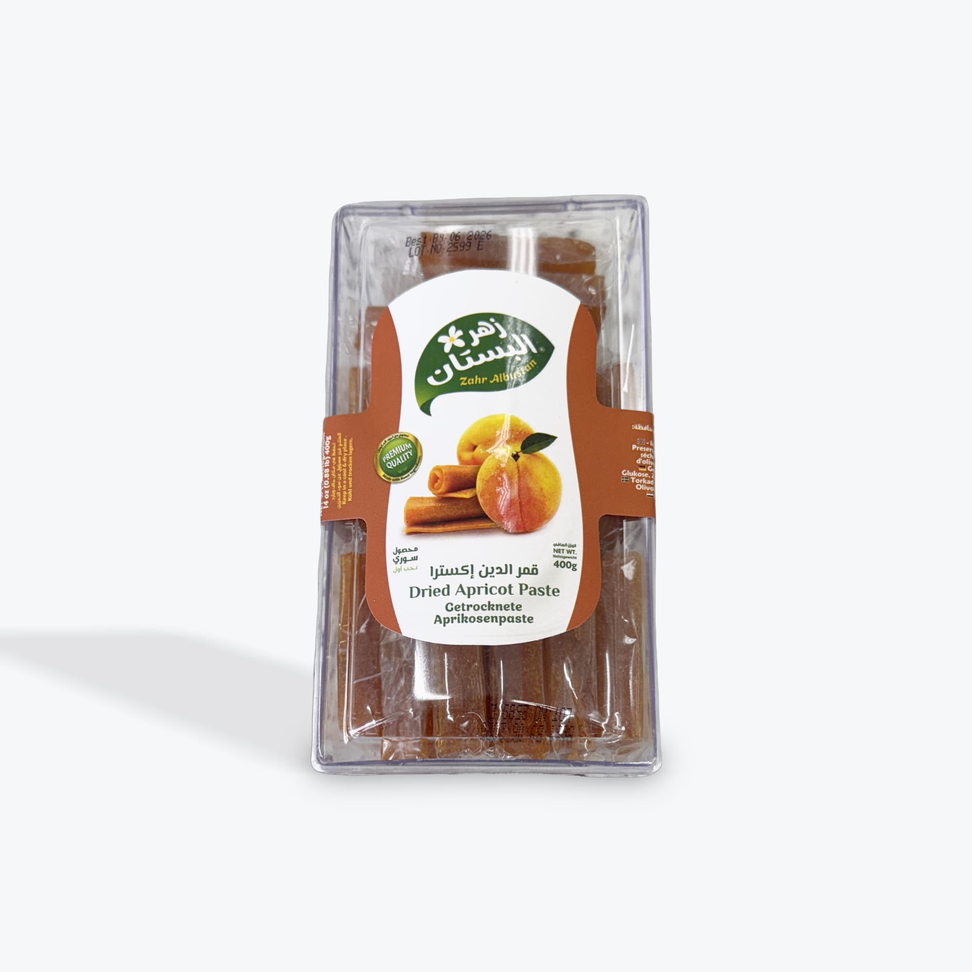 Al Bustan Apricot Paste Squares 400g
