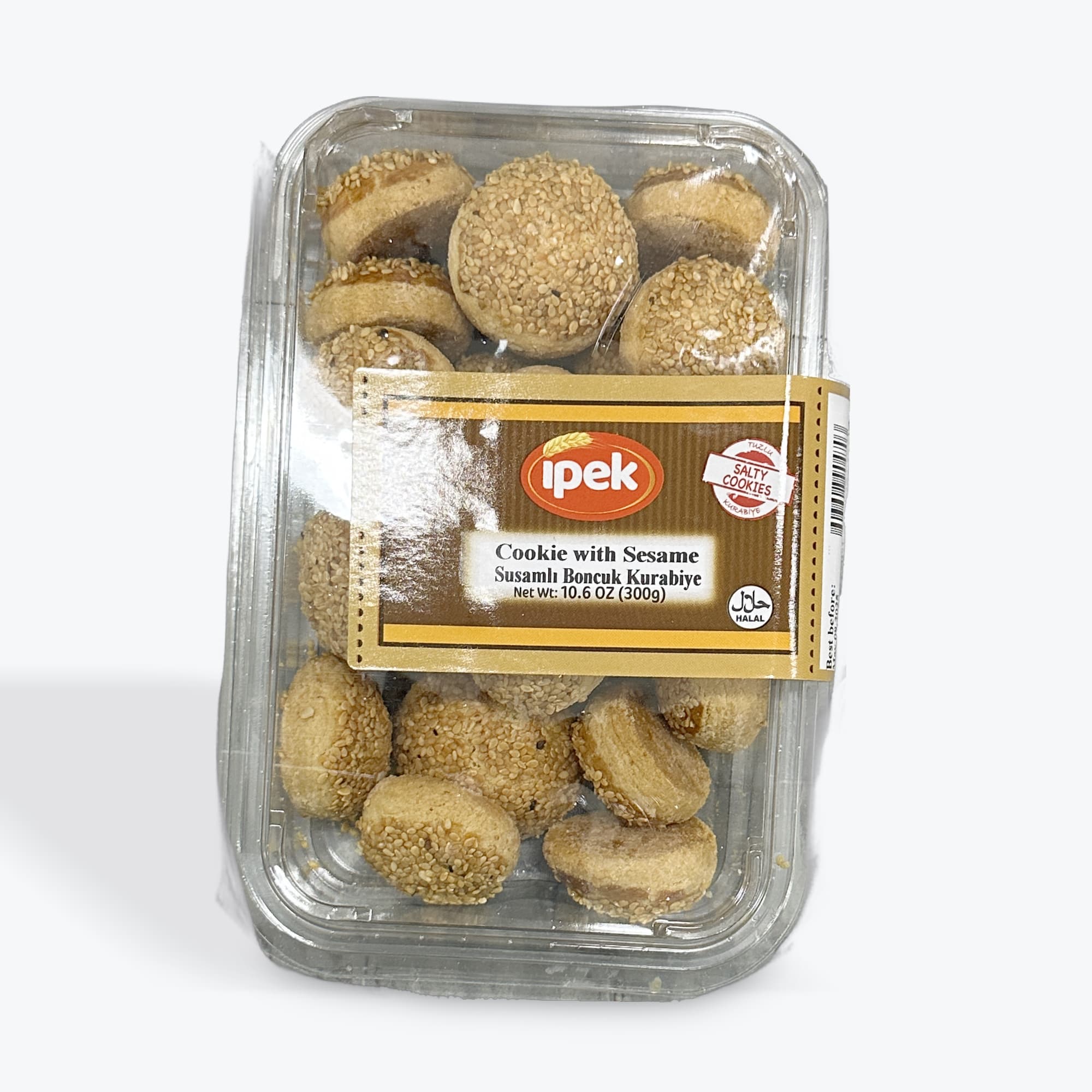 Ipek Cookie W Sesame 10.6oz