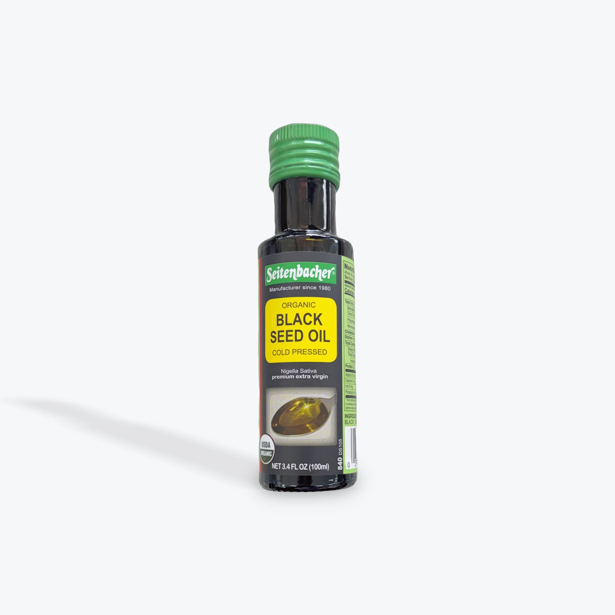 Seitenbacher Organic Black Seed Oil 3.4oz