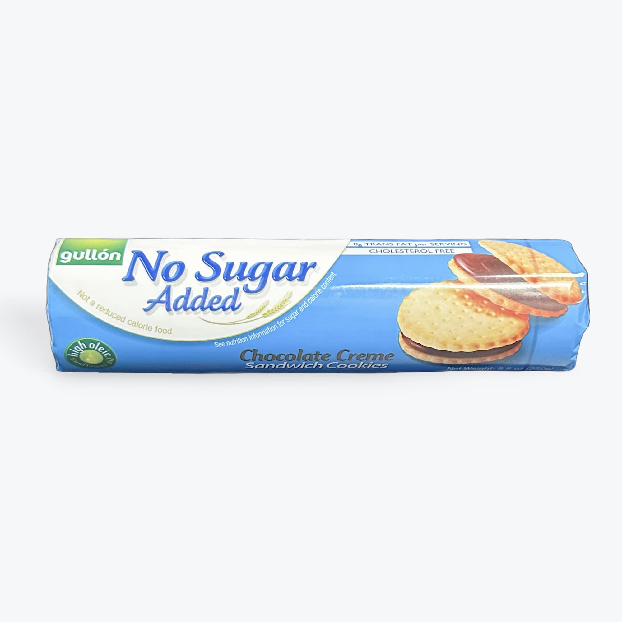Gullon No Sugar Added Chocolate Creme 8.8oz