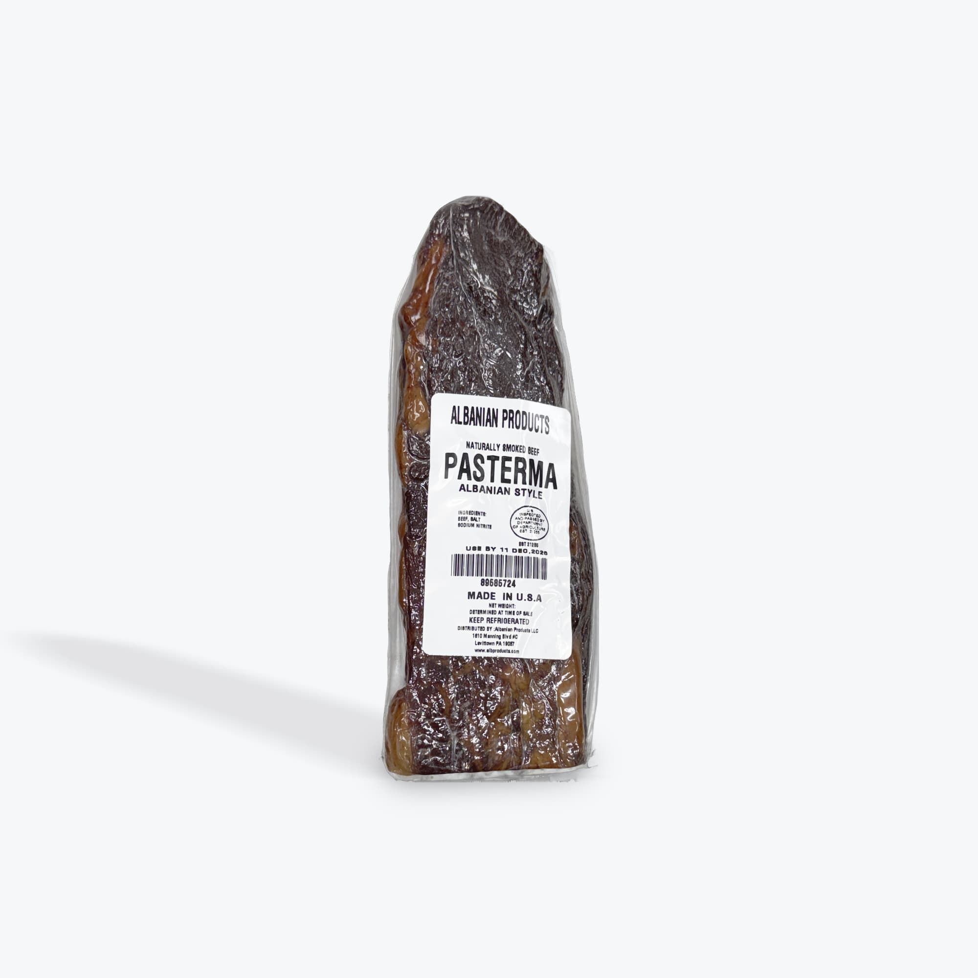 Albanian Smoked Beef Pasterma