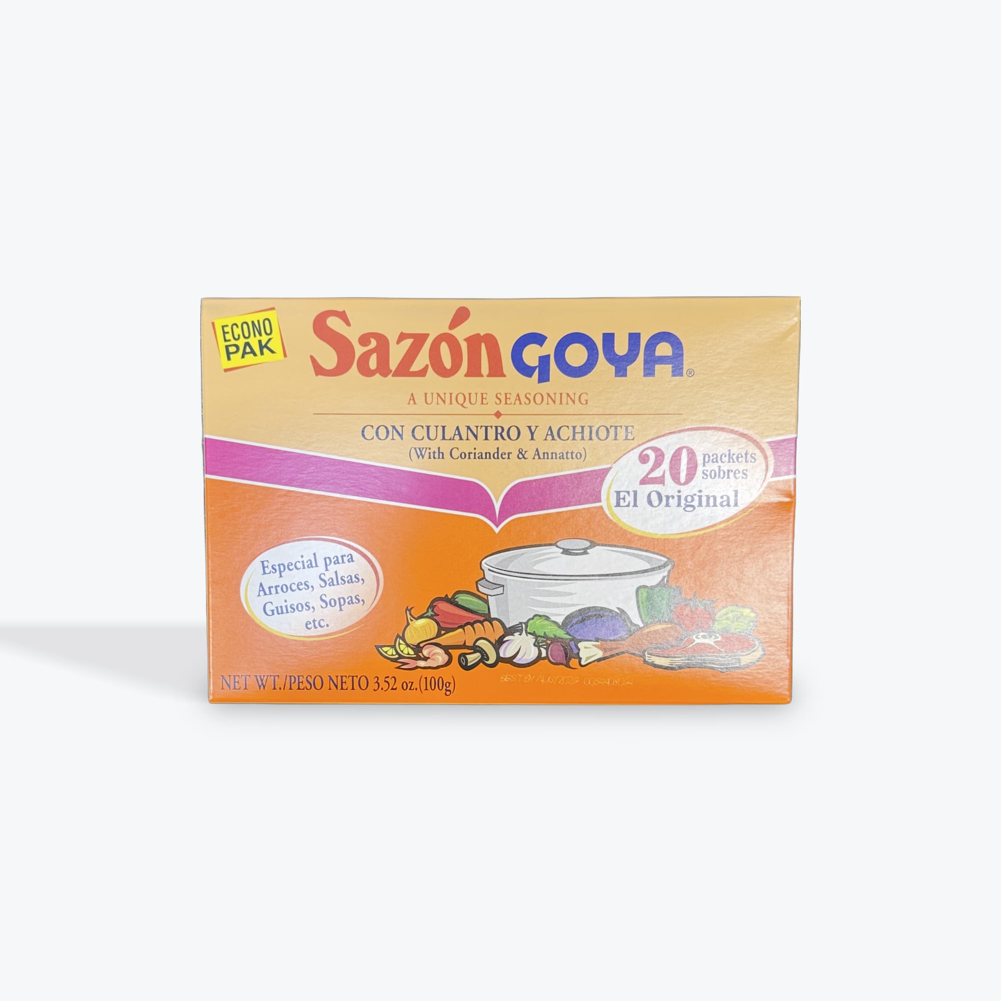 Sazon Goya Con Cilantro 100g
