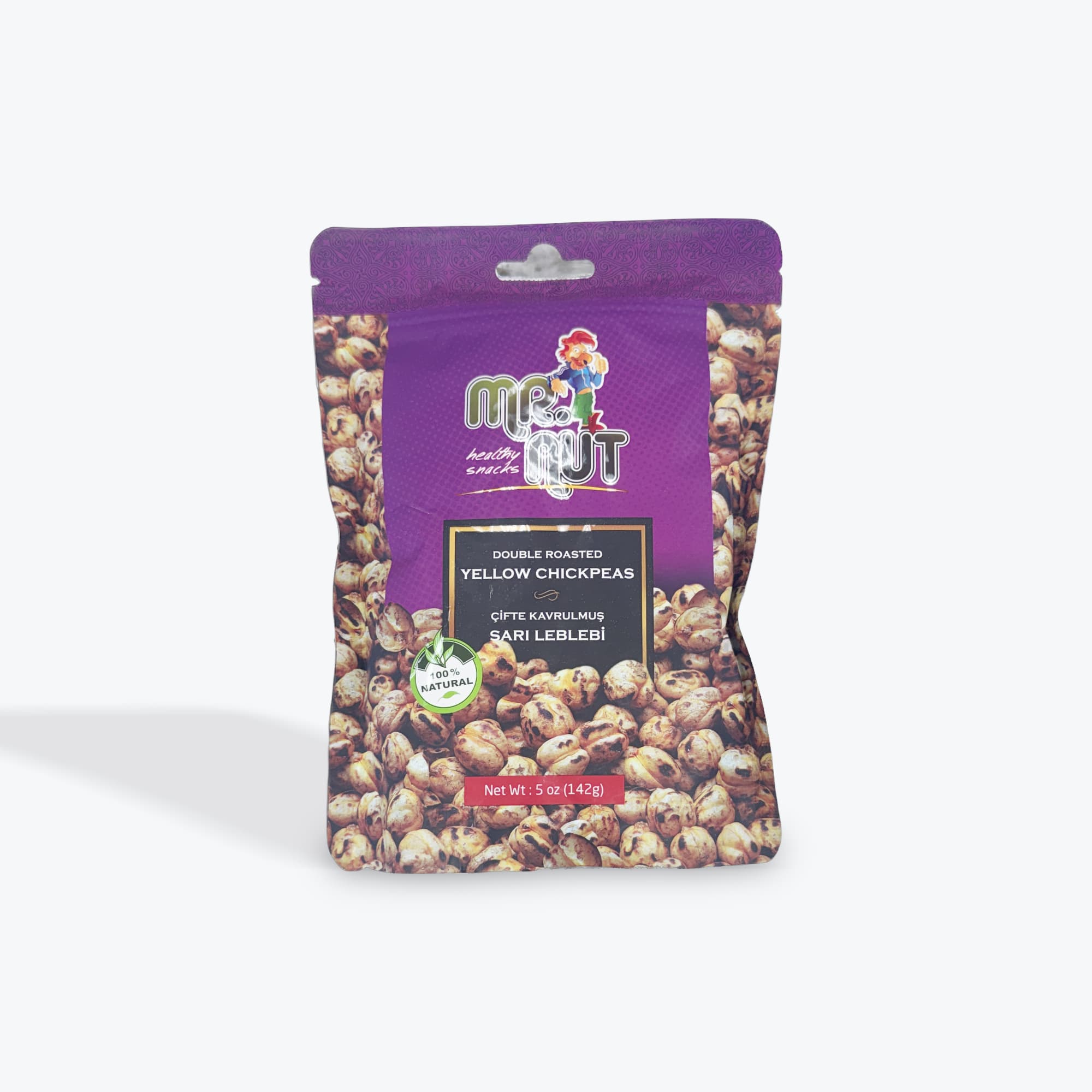 Mr. Nut Double Roasted Yellow Chickpeas 5oz