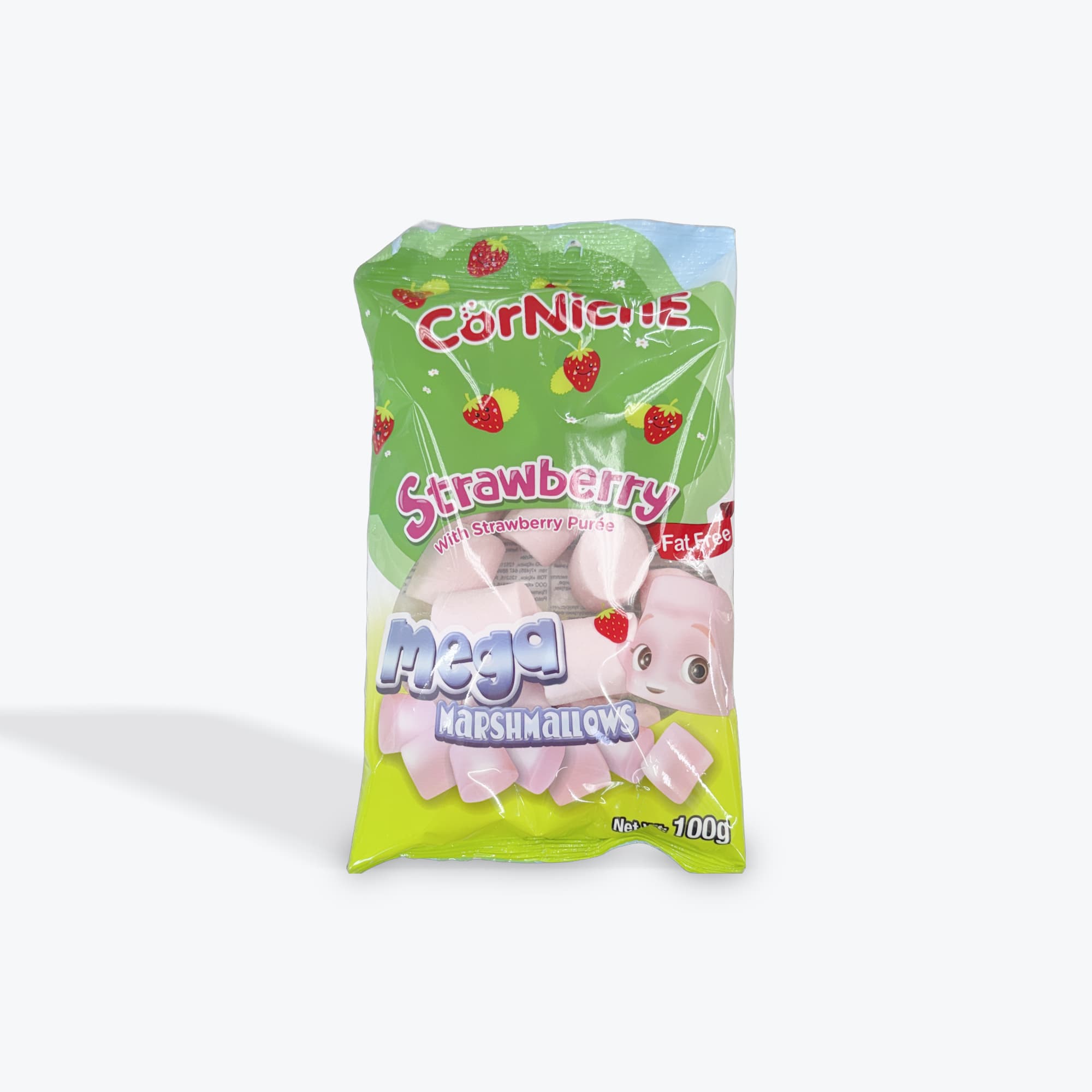 Corniche Strawberry Marshmallows 100g