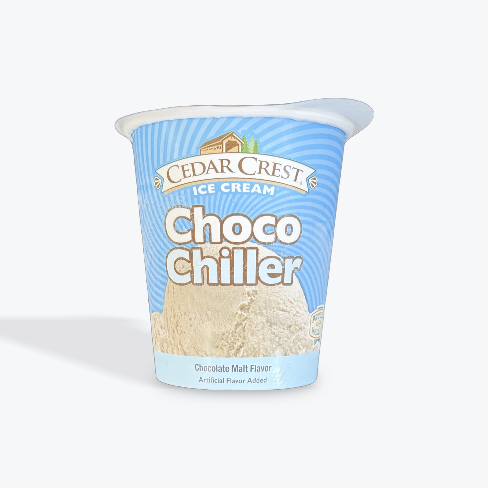 Cedar Crest Choco Chiller Ice Cream 9oz