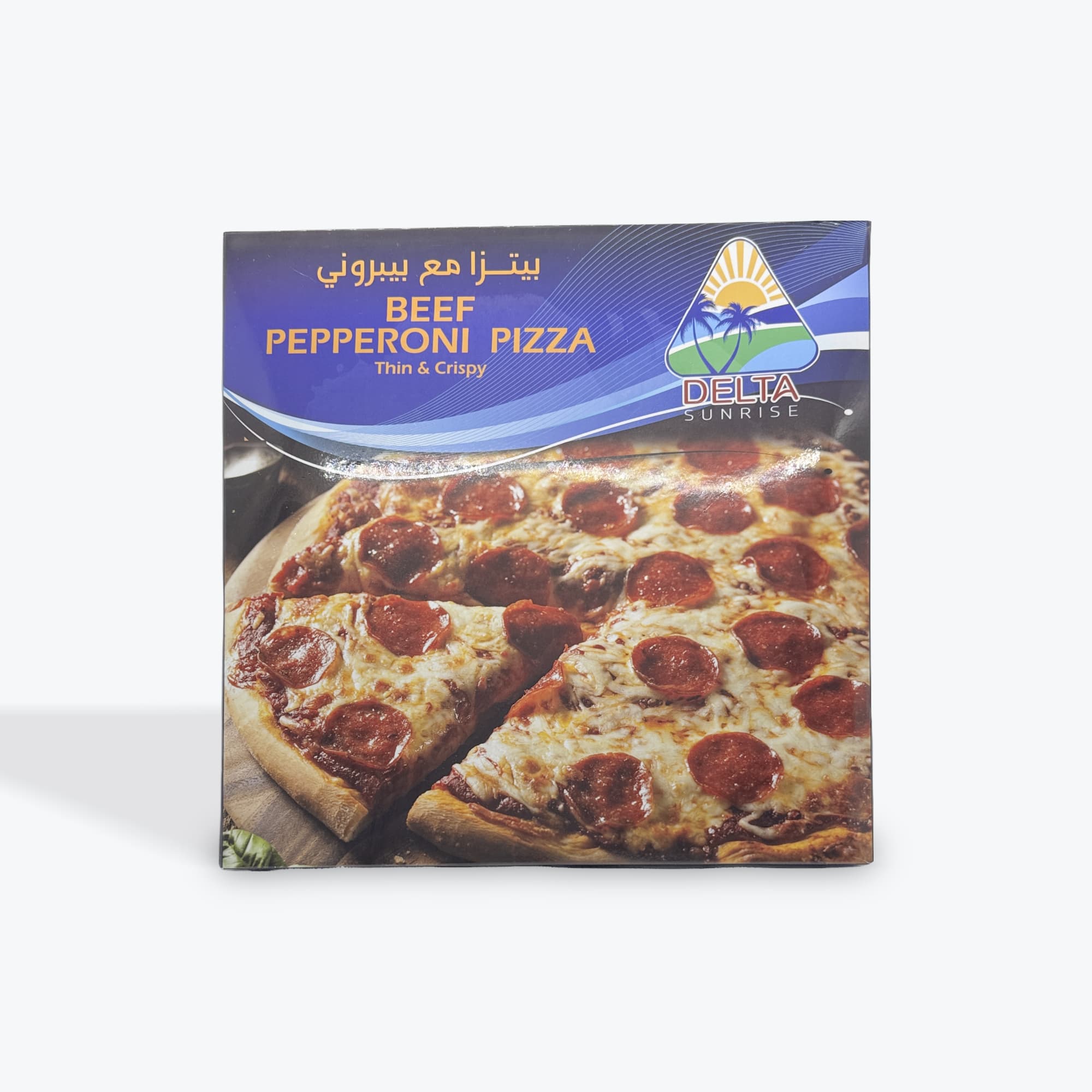Delta Beef Pepperoni Pizza 725g