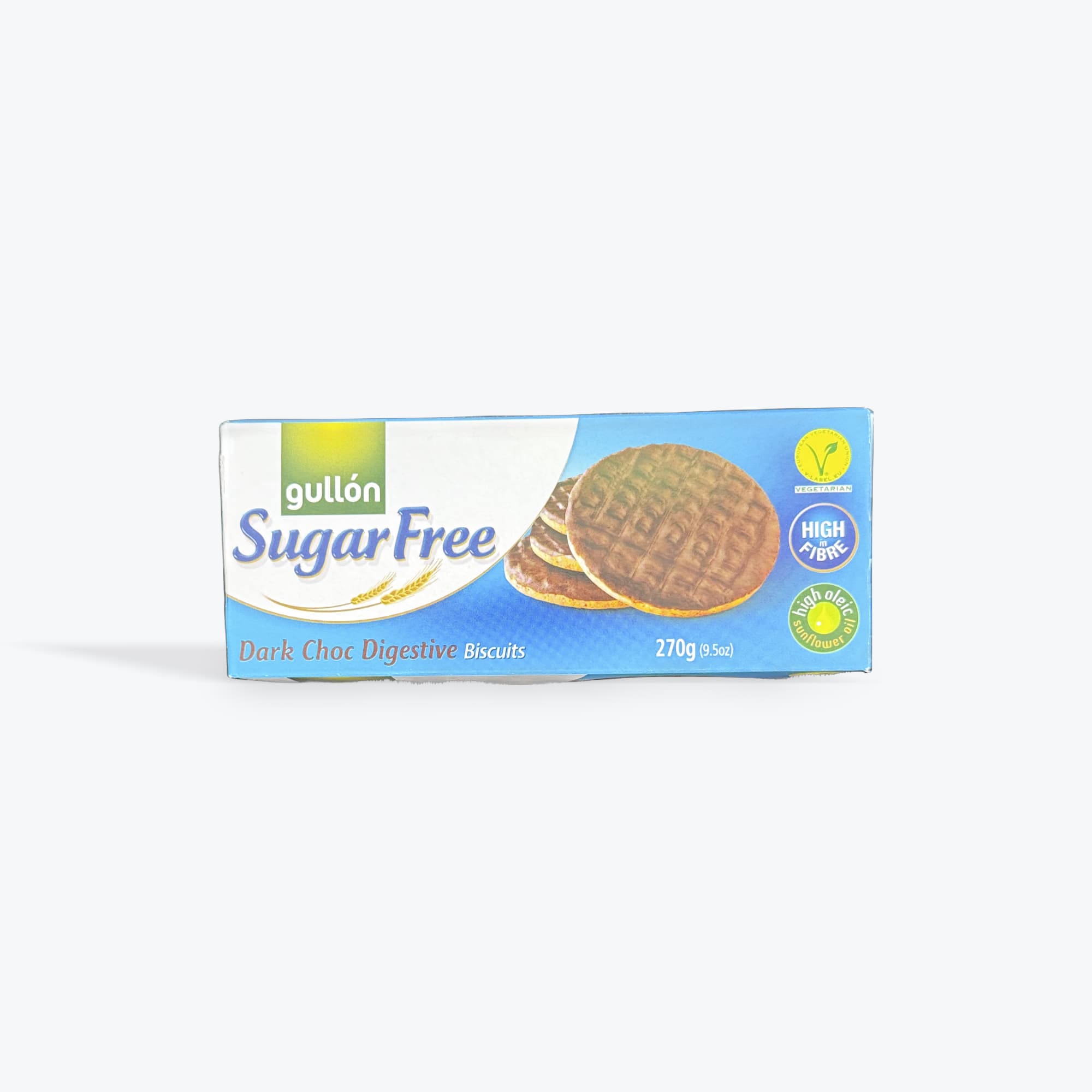 Gullon Sugar Free Dark Chocolate Biscuits 270g