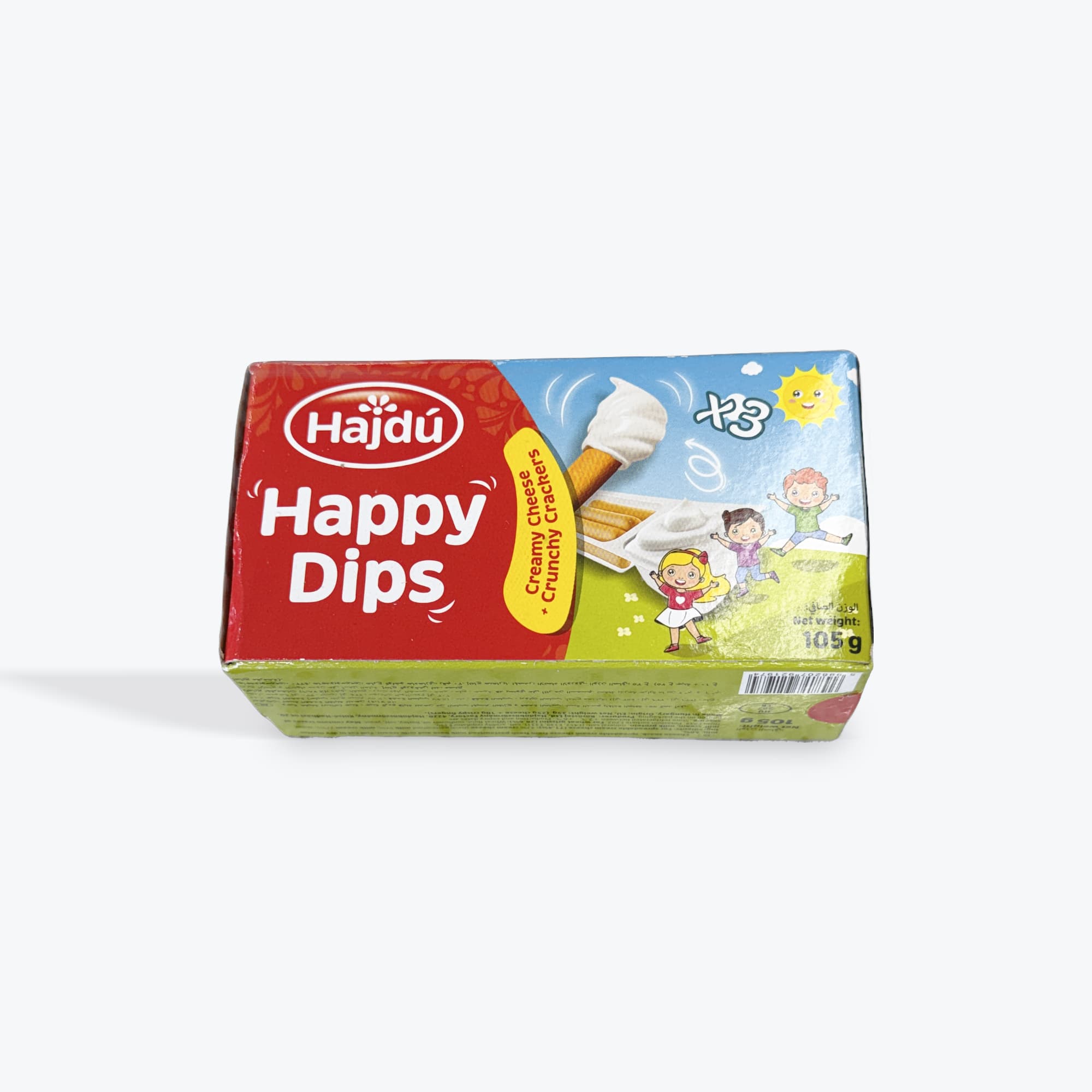 Hajdu Happy Dips Cheese Crackers 105g