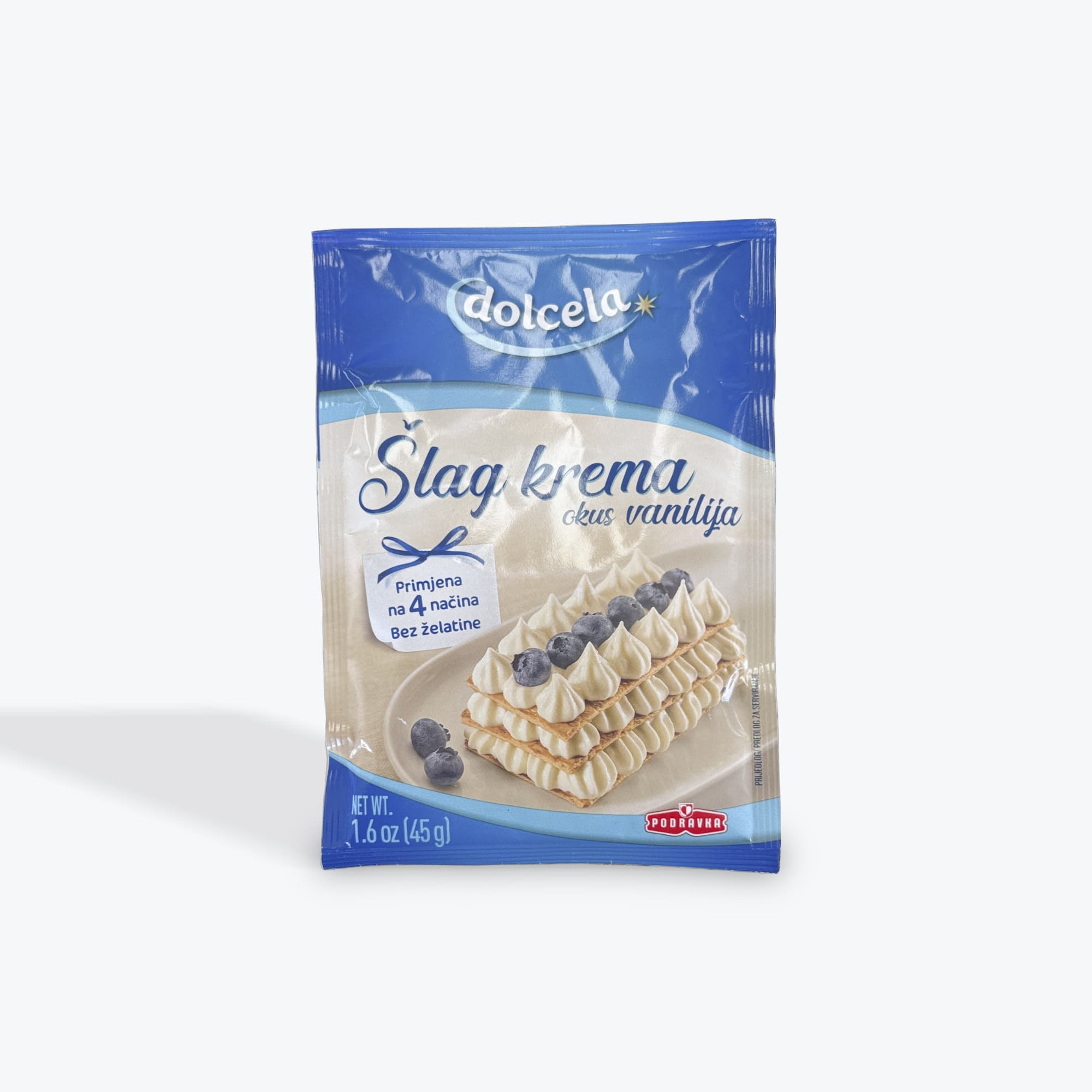 Podravka Vanilla Whipped Topping 66g