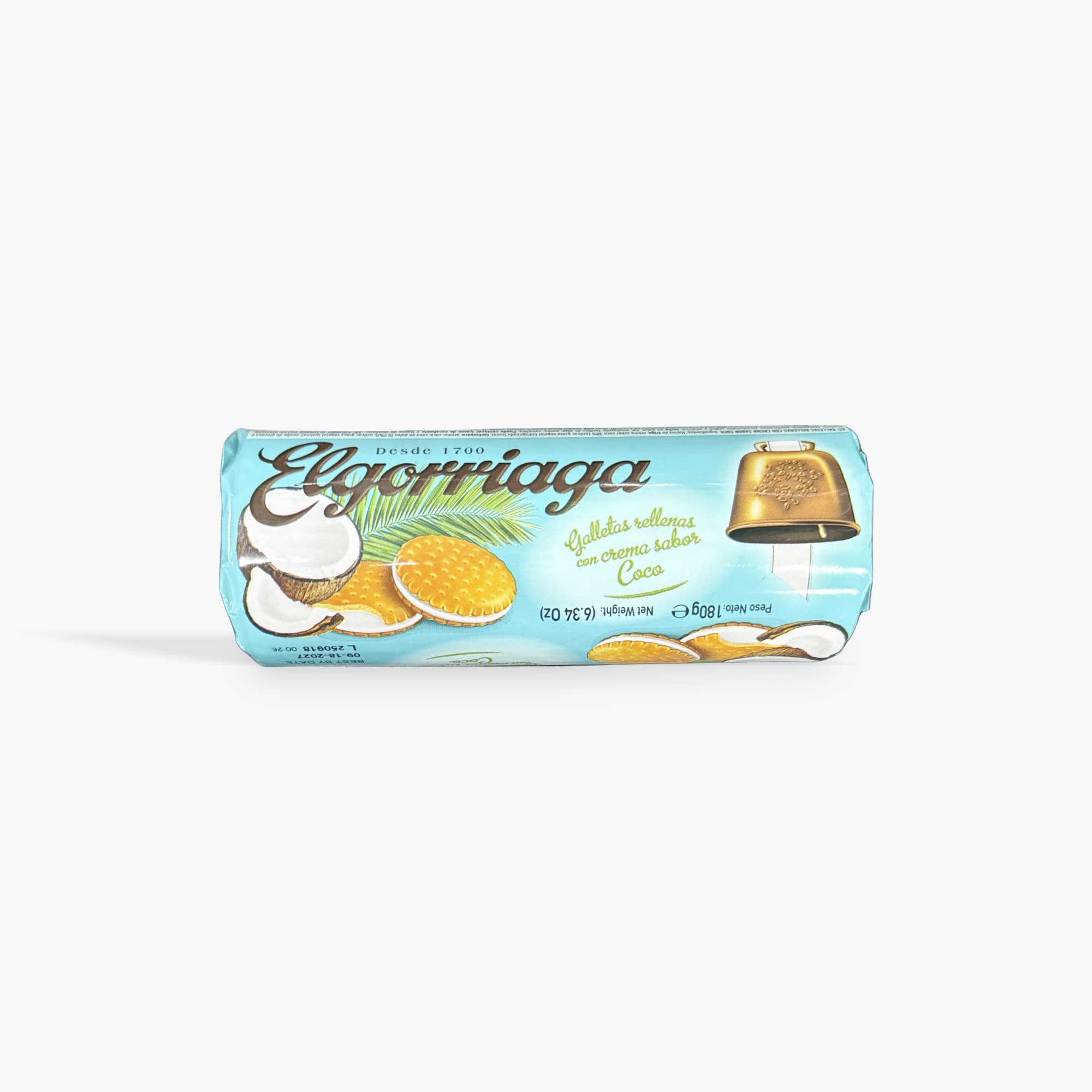 Elgorriaga Coconut Biscuits 180g